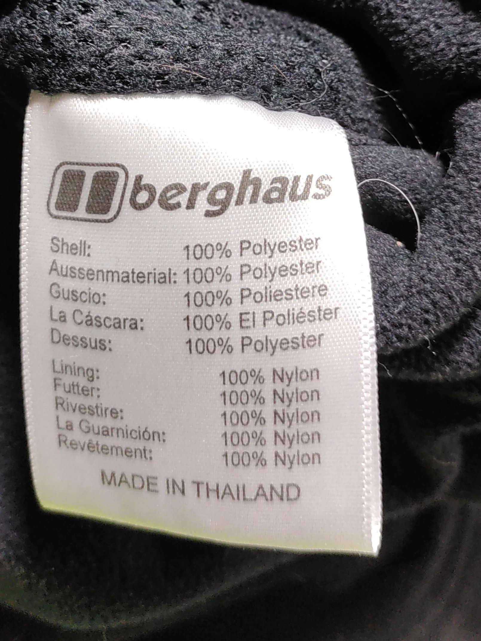 Berghaus Windbreaker jacket black - Image 7