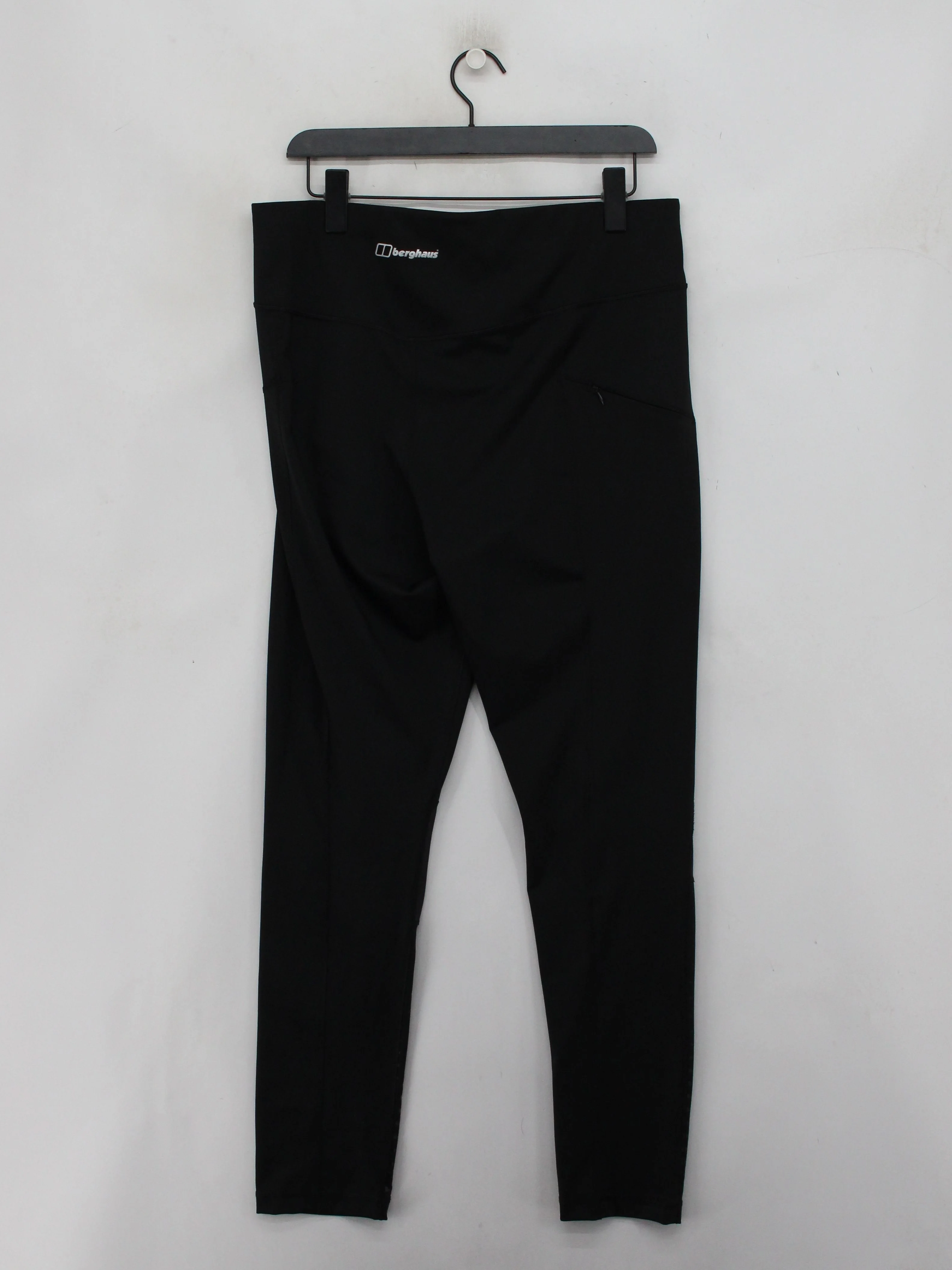 Berghaus Women's Leggings UK 18 Black Polyester with Elastane, Polyamide Cropped - Image 2