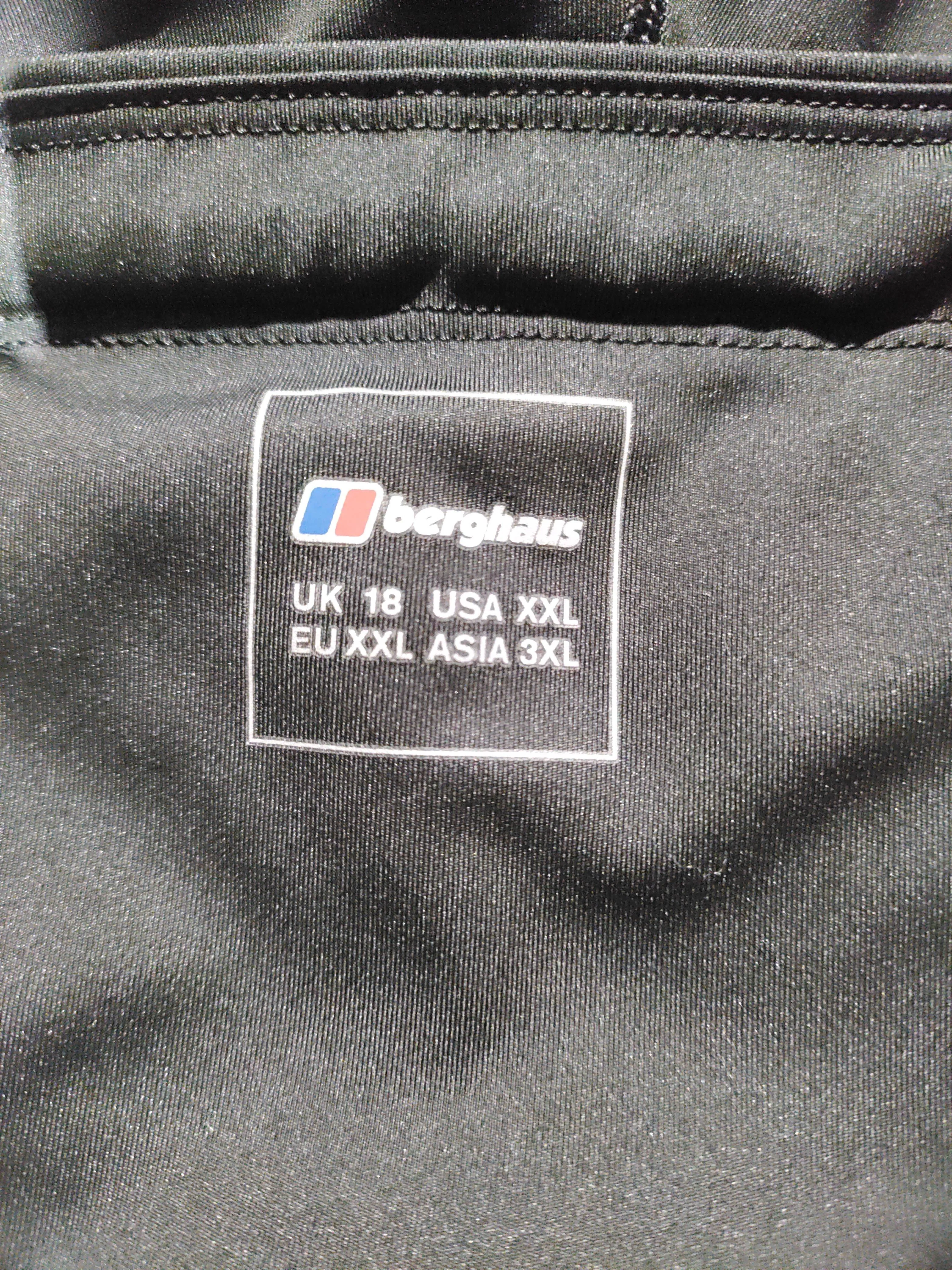 Berghaus Women's Leggings UK 18 Black Polyester with Elastane, Polyamide Cropped - Image 5