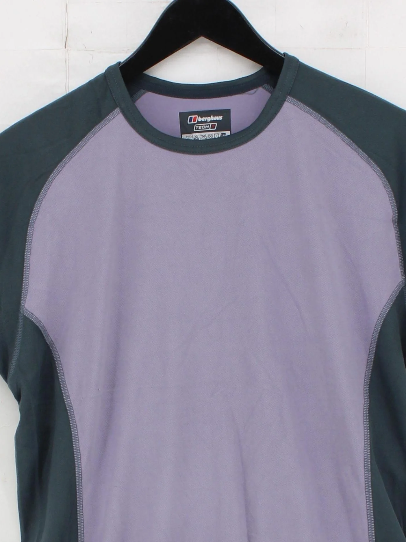 Berghaus Women's T-Shirt UK 14 Purple 100% Polyester Basic - Image 3