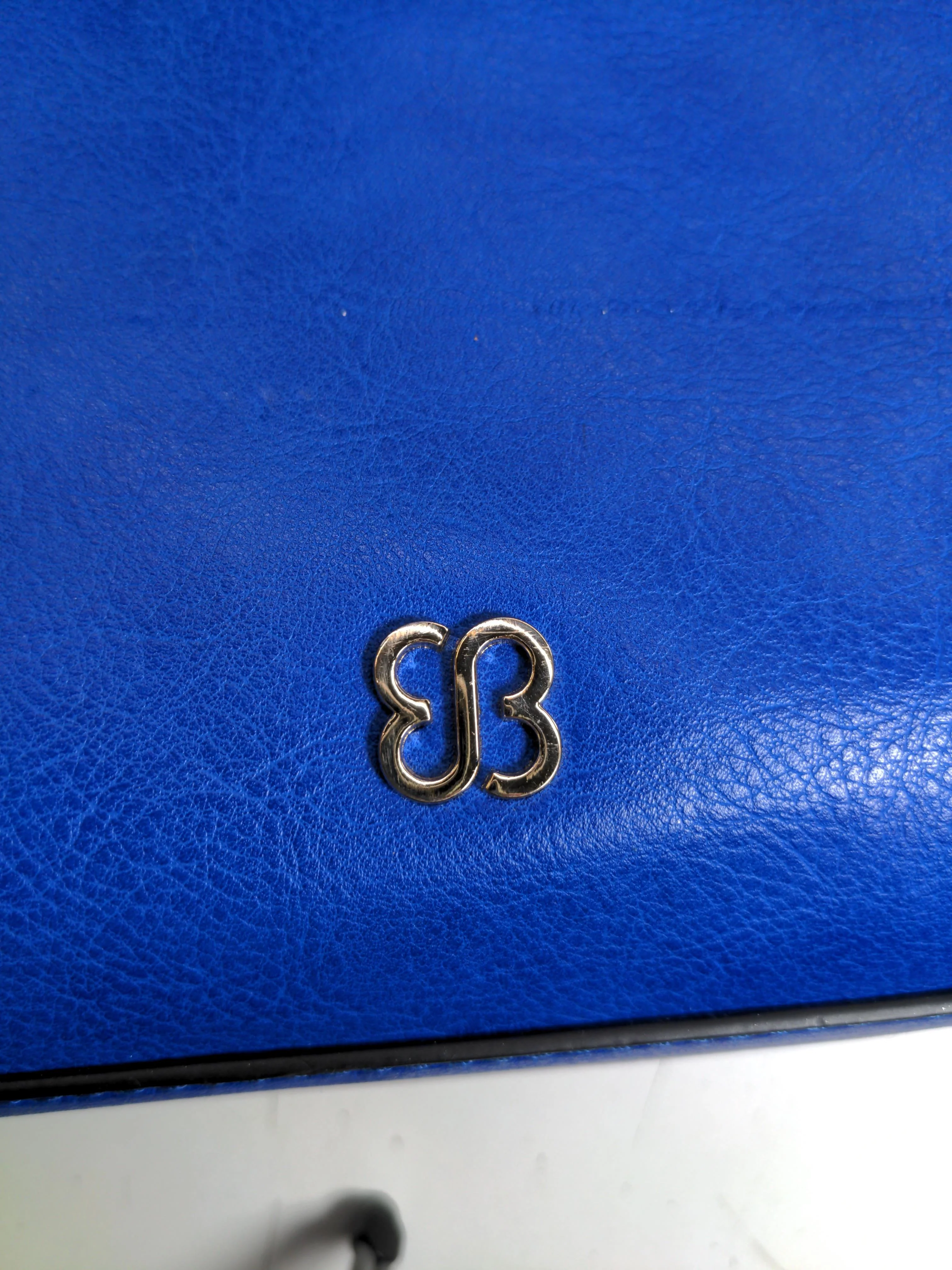 Bessie Women's Bag Blue Animal Print 100% Faux Leather Tote - Image 7