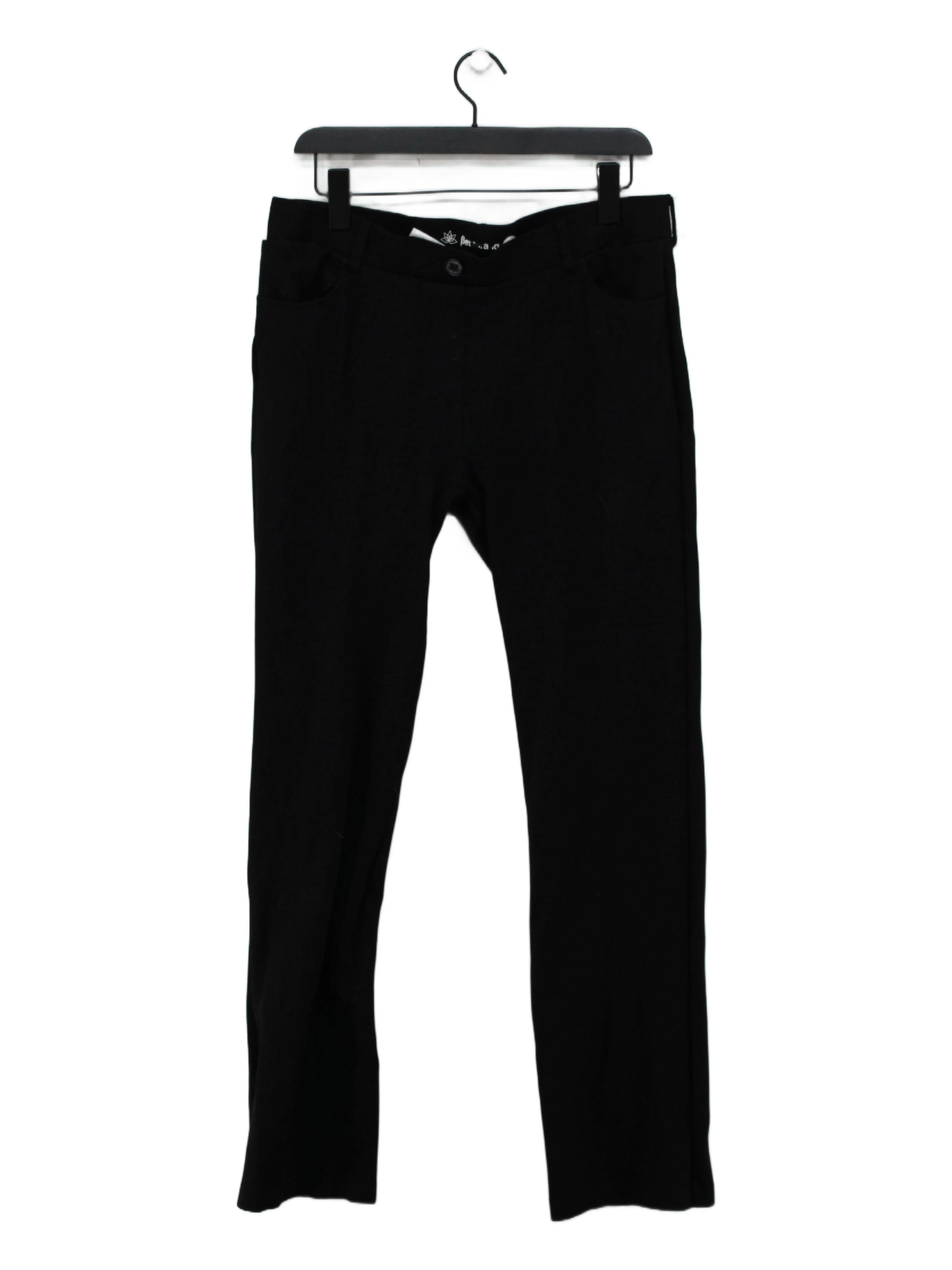Betabrand Men's Trousers XL Black 100% Other Straight Chino