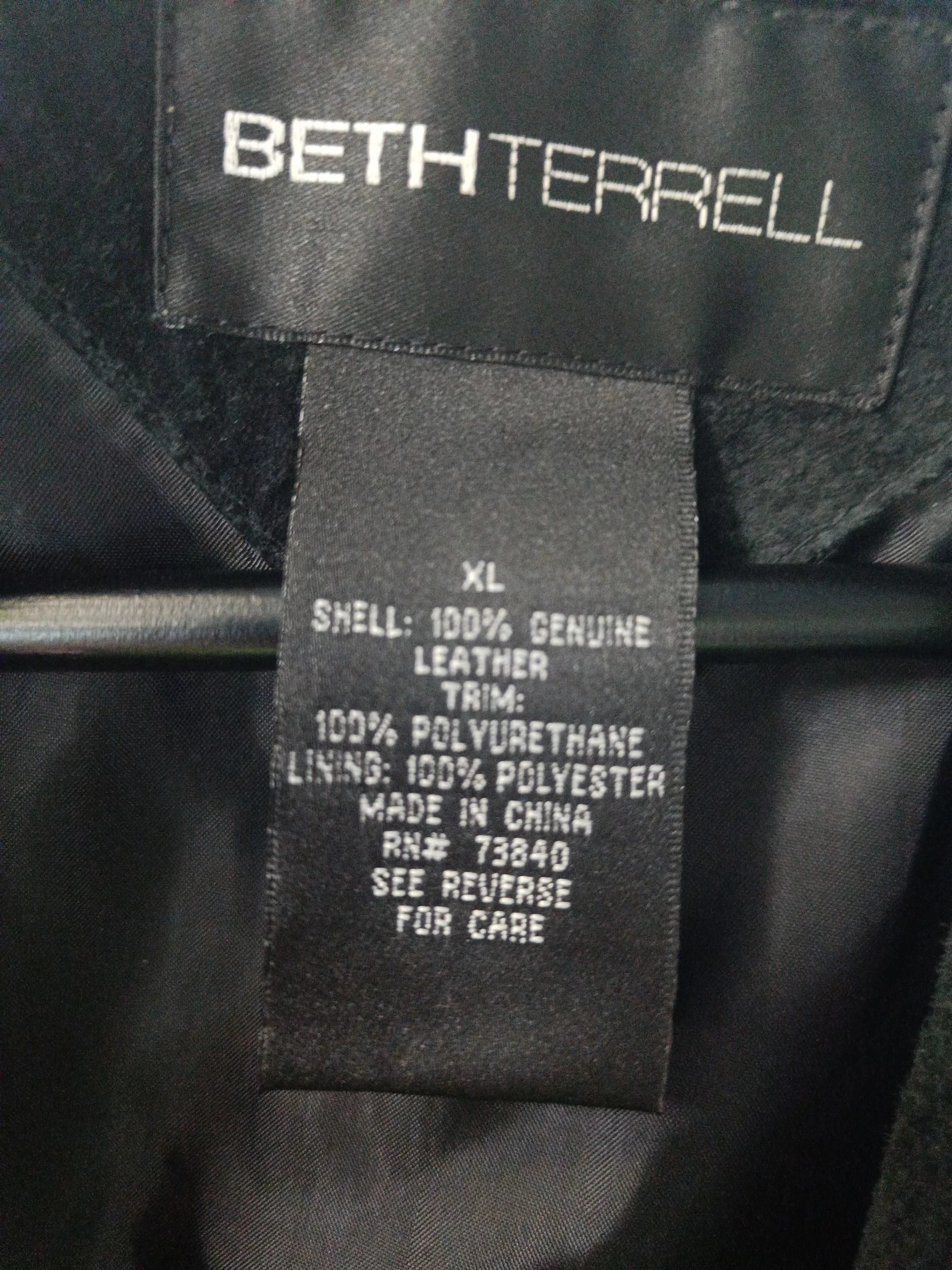 BETH TERRELL Motorcycle Jacket jacket black - Image 6
