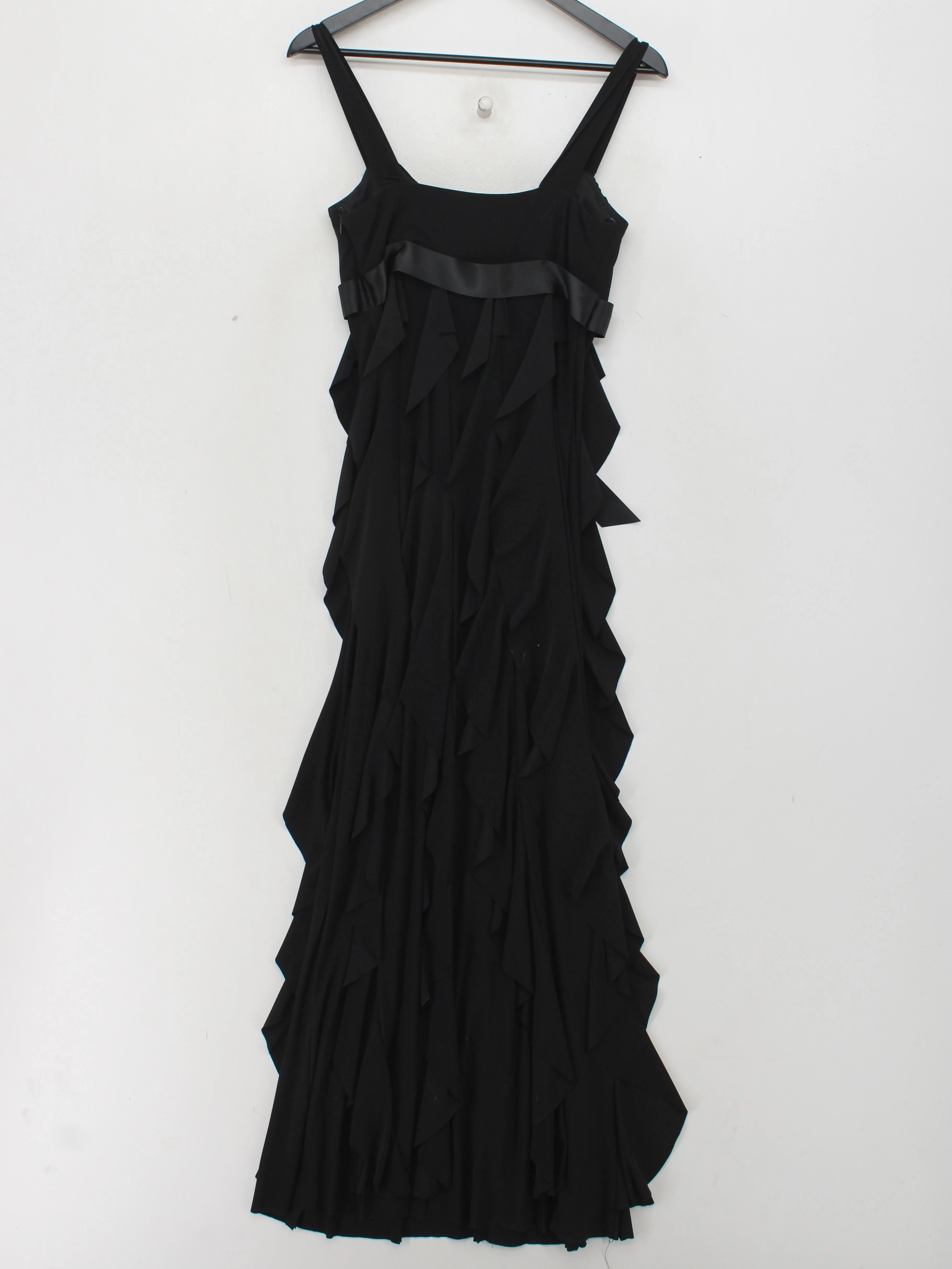 Betsy & Adam by Linda Bernell Maxi Dress in Black - Image 2