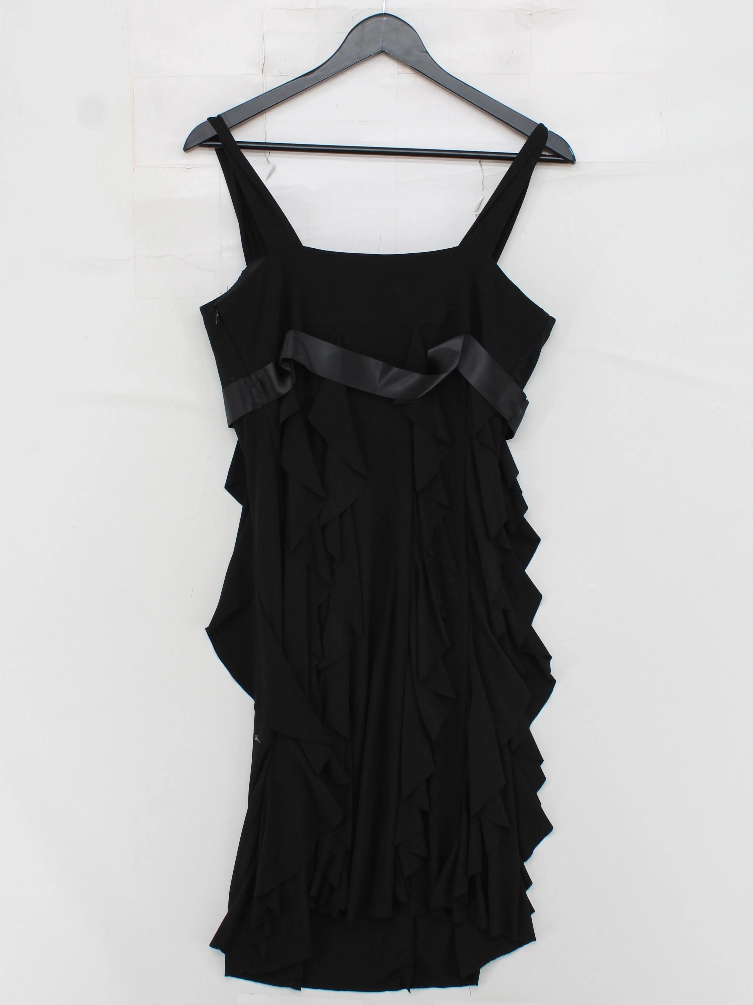 Betsy & Adam by Linda Bernell Mini Dress UK14 in Black - Image 2