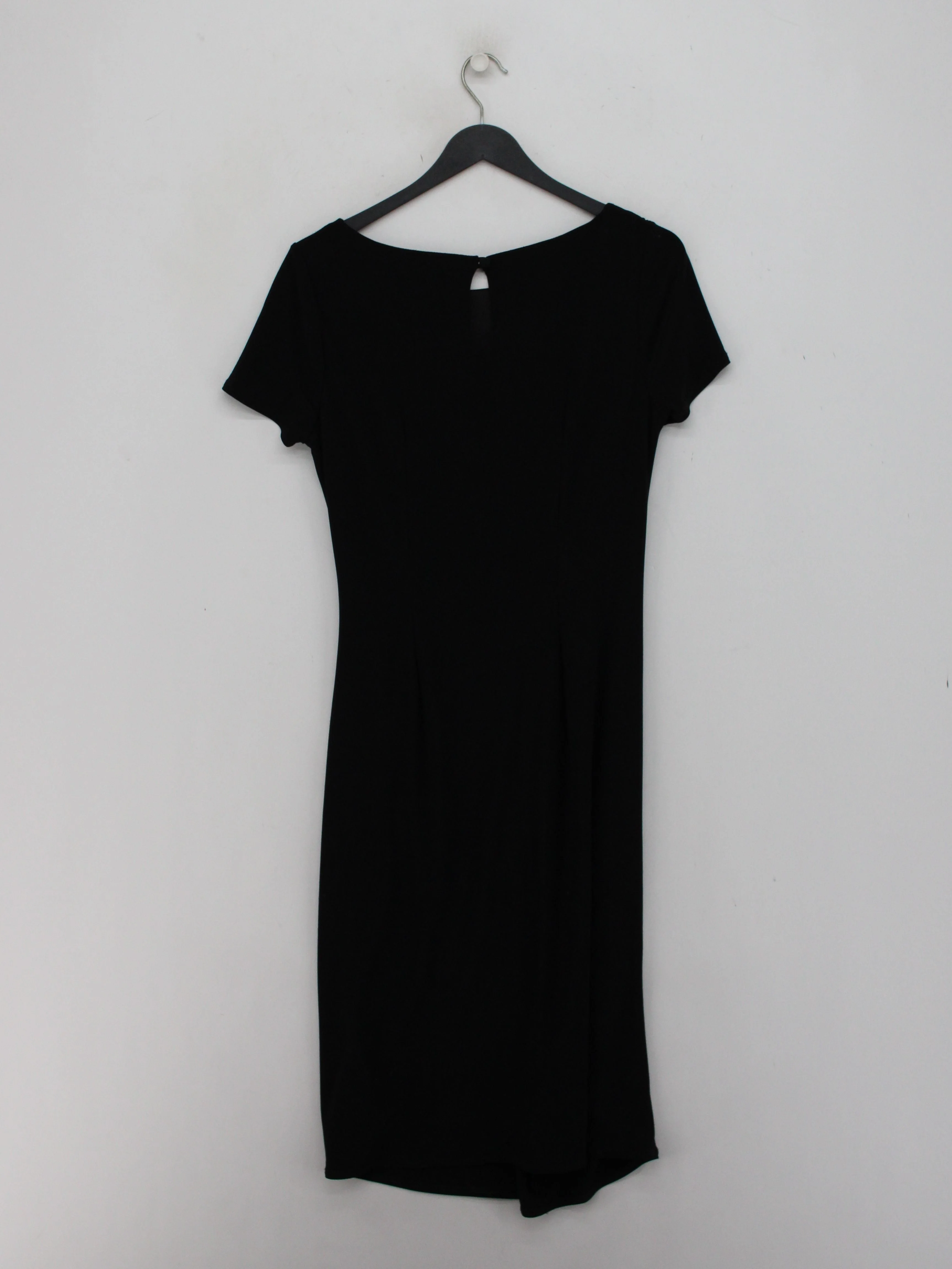 Betty Jackson Bodycon Midi Dress UK12 in Black - Image 2