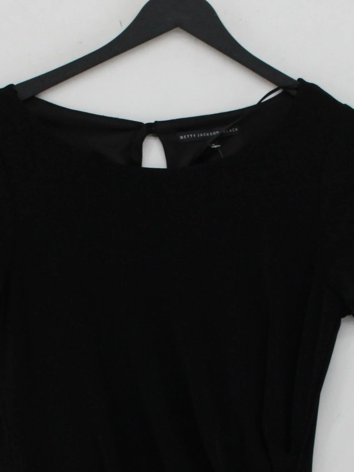 Betty Jackson Bodycon Midi Dress UK12 in Black - Image 3