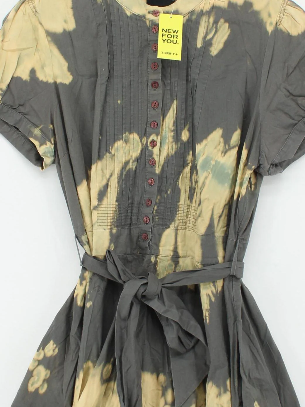 Betty Jackson Shirt Midi Dress UK18 in Grey - Image 3