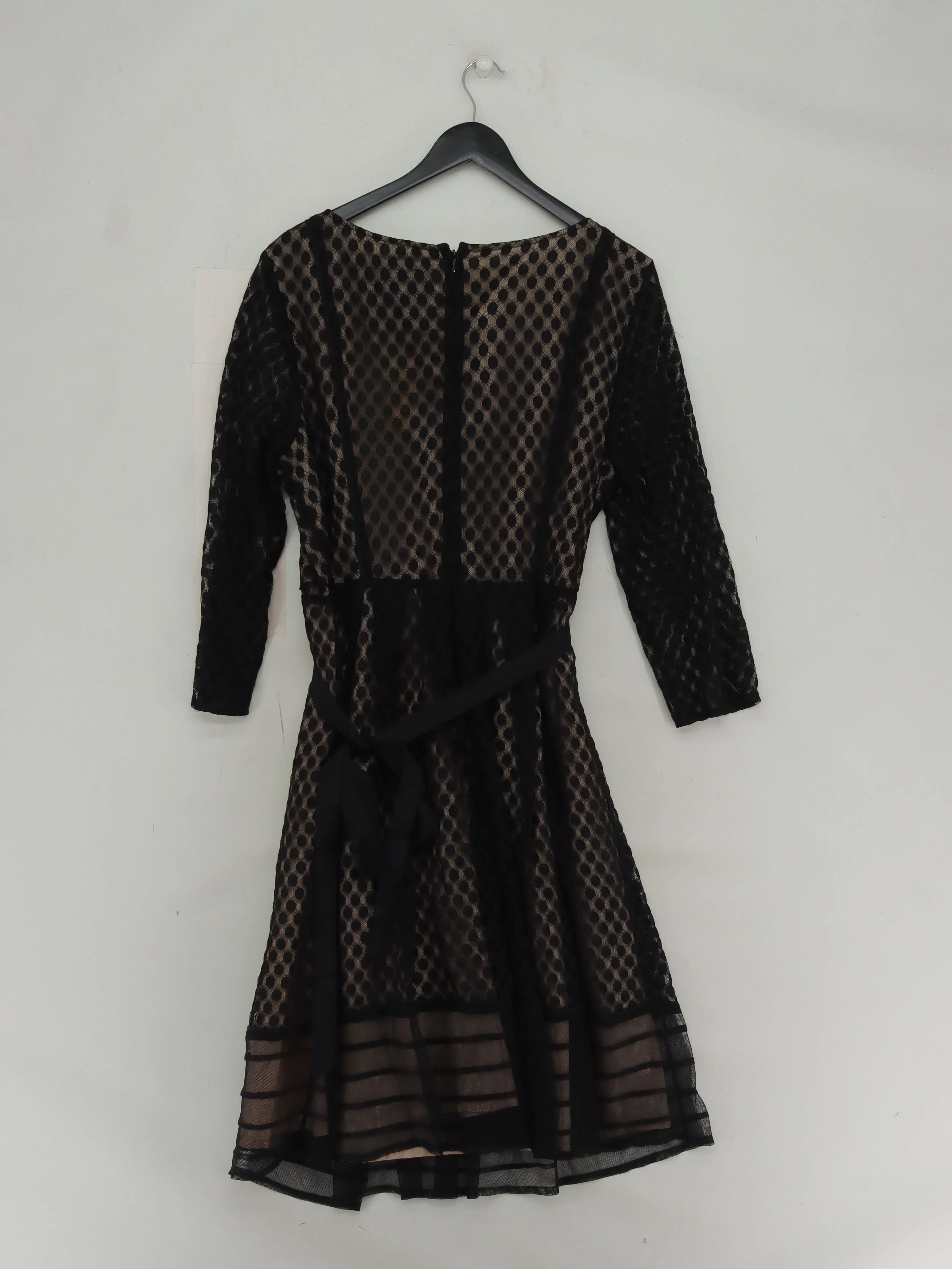Betty Jackson Skater Midi Dress UK18 in Black - Image 2