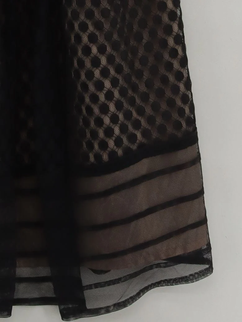 Betty Jackson Skater Midi Dress UK18 in Black - Image 4
