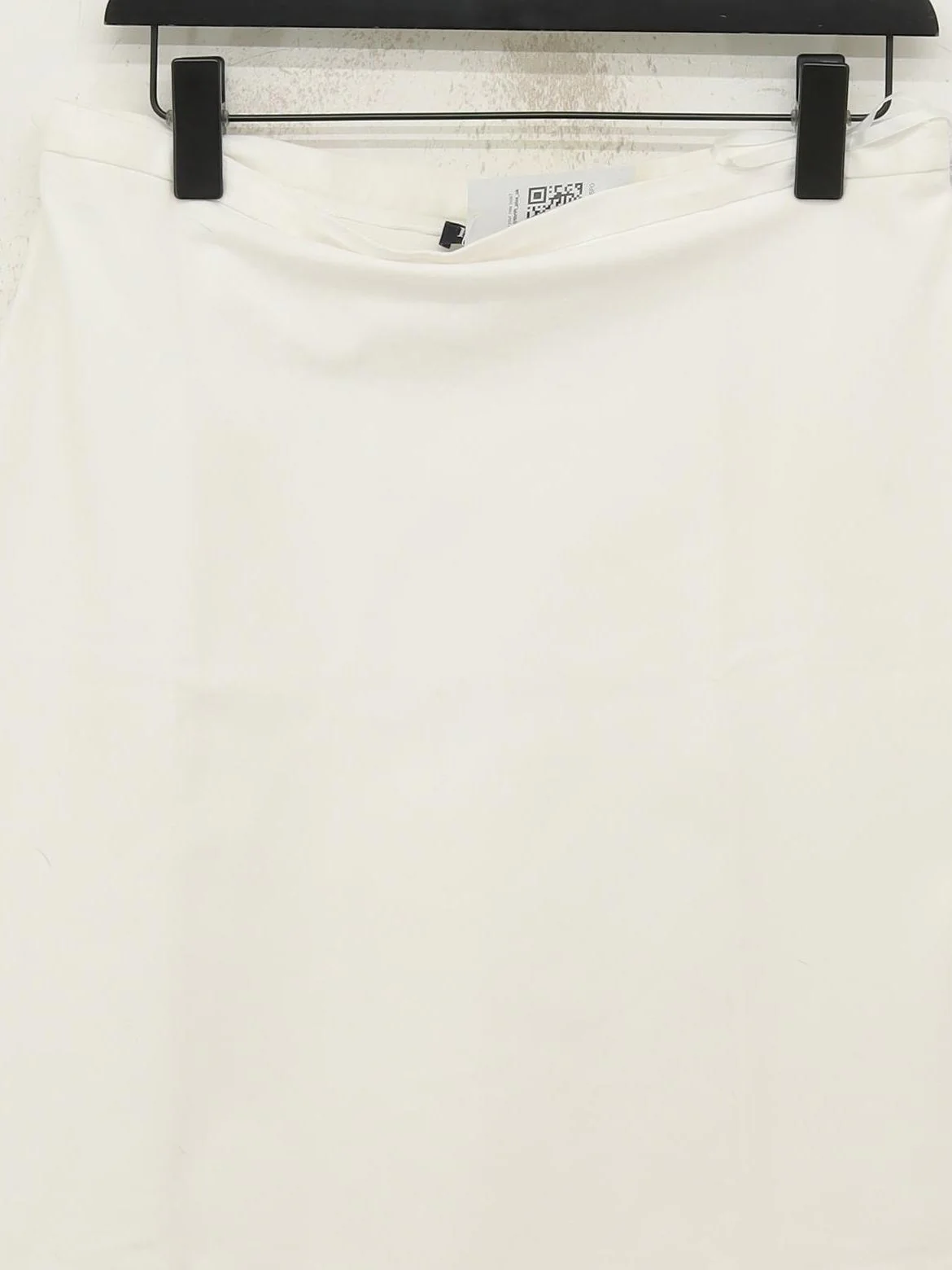 Betty Jackson Women's Midi Skirt L White 100% Other Midi Straight & Pencil - Image 3