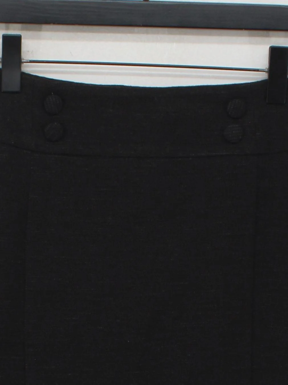 Betty Jackson Women's Midi Skirt UK 12 Black 100% Other Midi Straight & Pencil - Image 3