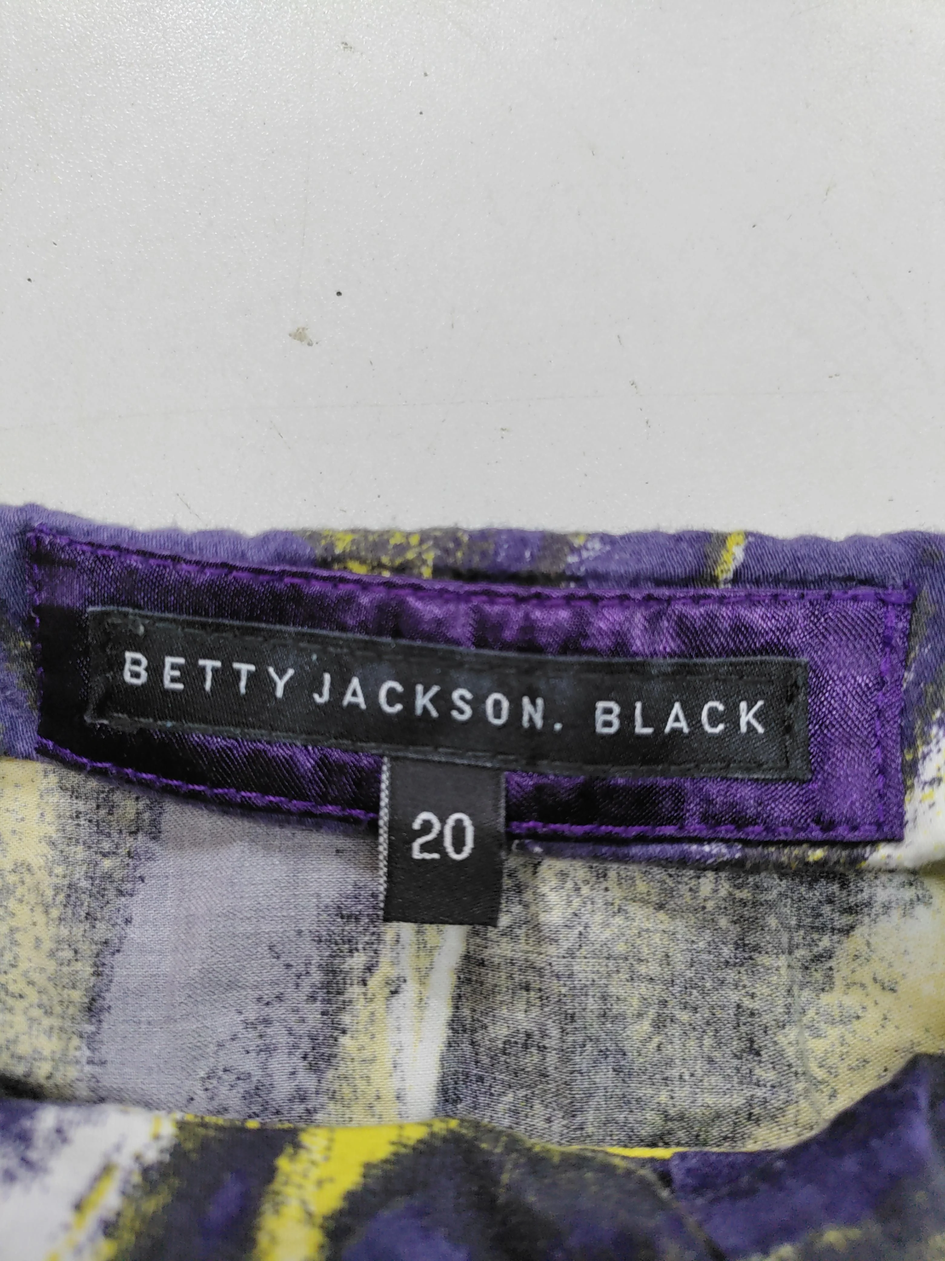 Betty Jackson Women's Top UK 20 Multi 100% Other Basic - Image 5