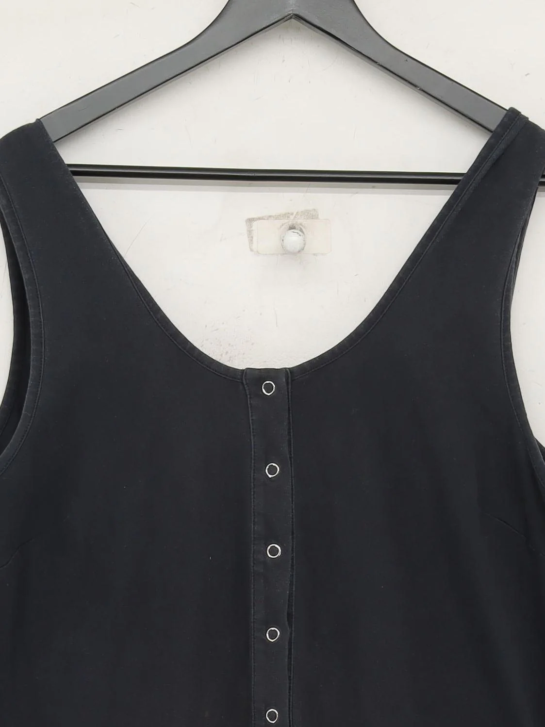 BEYOND NINE Women's Jumpsuit XL Black Cotton with Elastane Wide-Leg Jumpsuit - Image 3