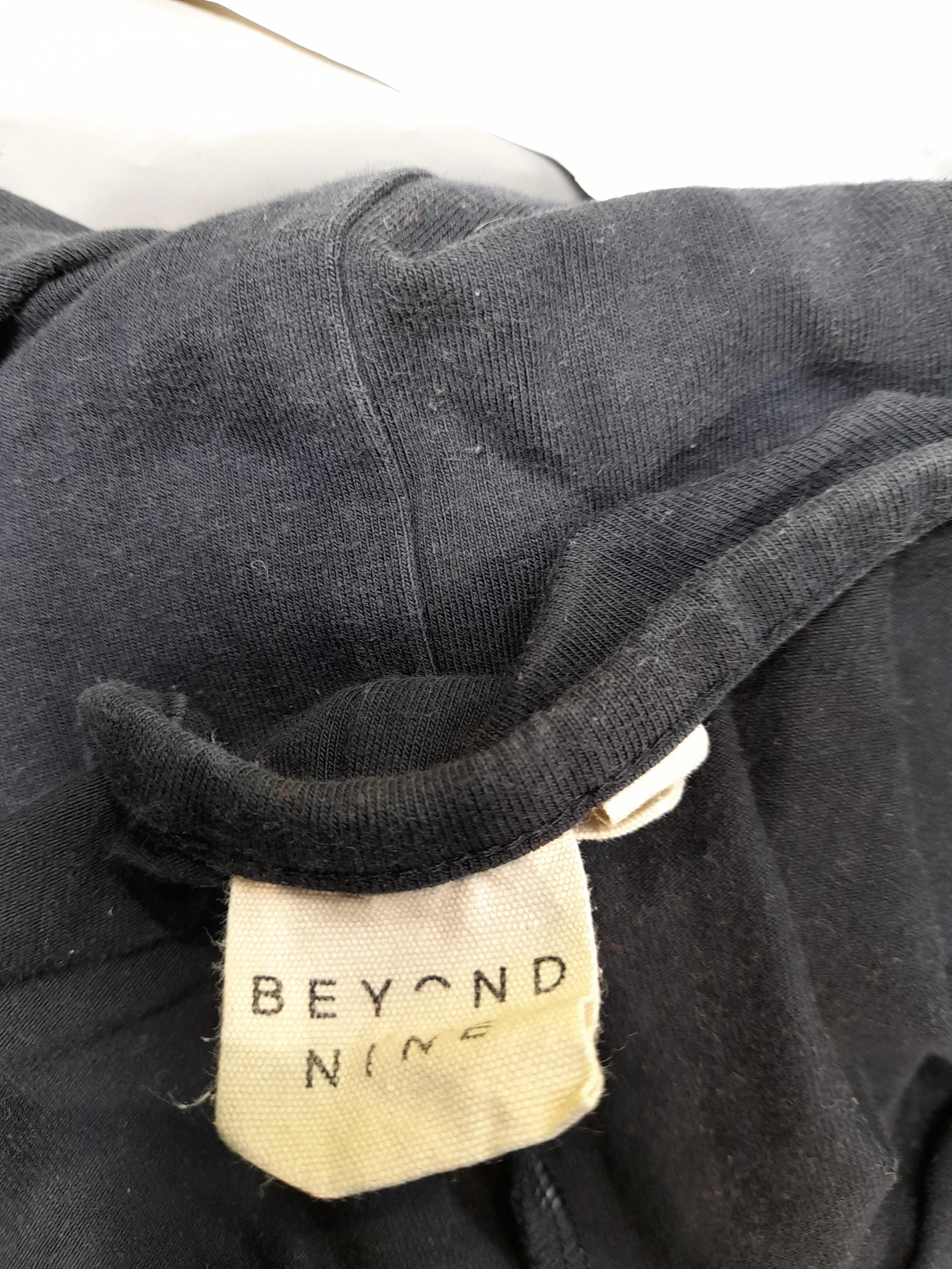 BEYOND NINE Women's Jumpsuit XL Black Cotton with Elastane Wide-Leg Jumpsuit - Image 6
