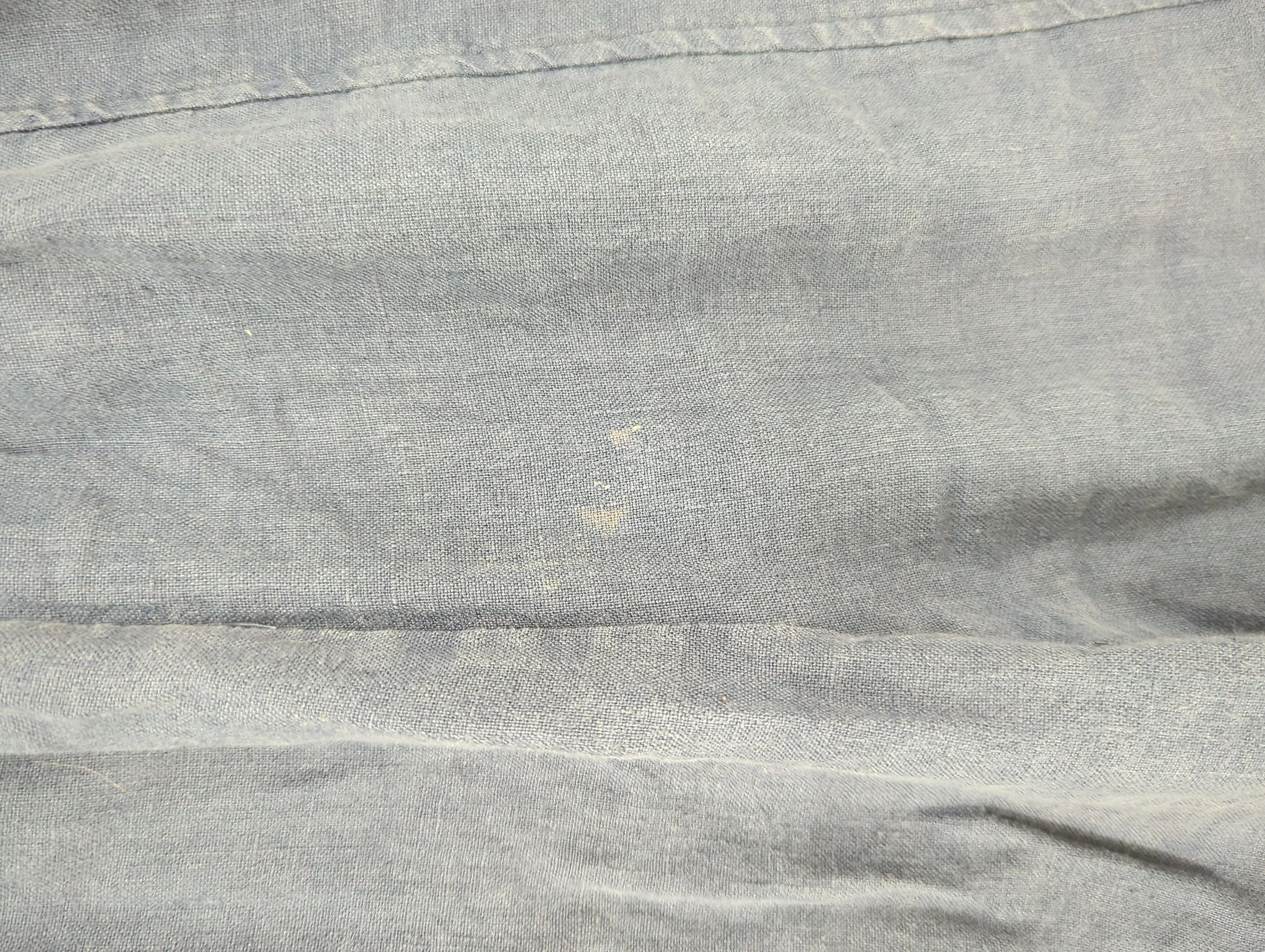 BEYOND NINE Women's Trousers XS Blue 100% Linen Wide-Leg Capri - Image 5