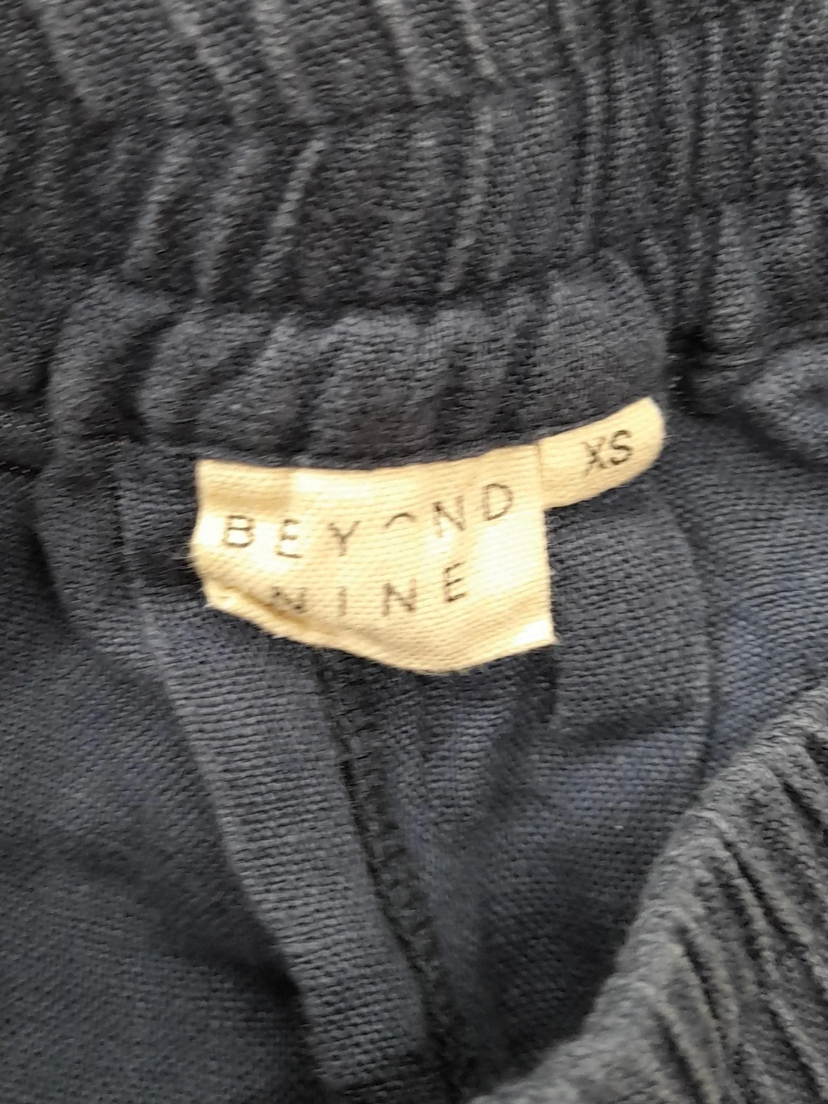 BEYOND NINE Women's Trousers XS Blue 100% Linen Wide-Leg Capri - Image 6