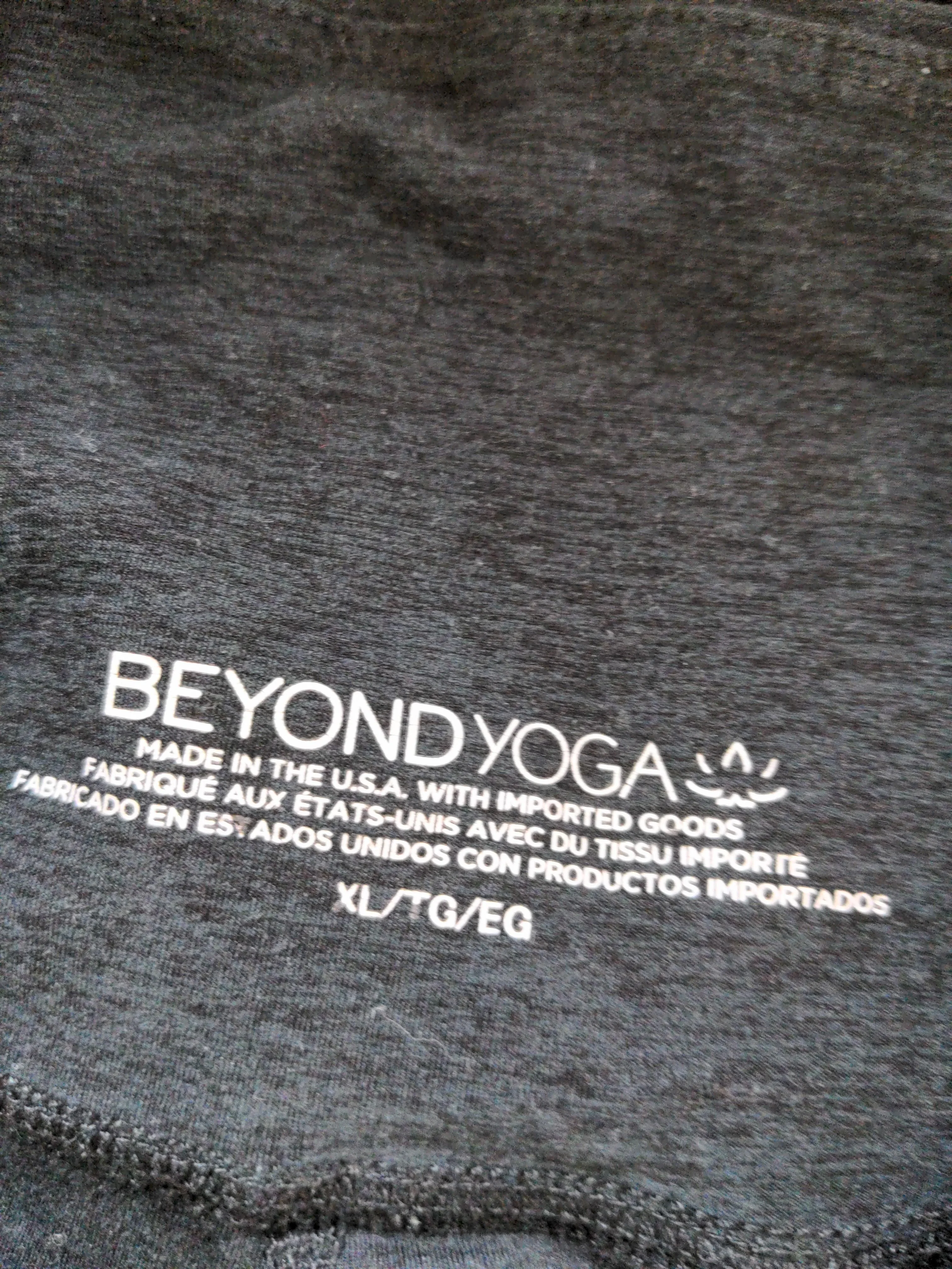 Beyond Yoga Women's Trousers XL Black 100% Other Tapered Sweatpants - Image 5