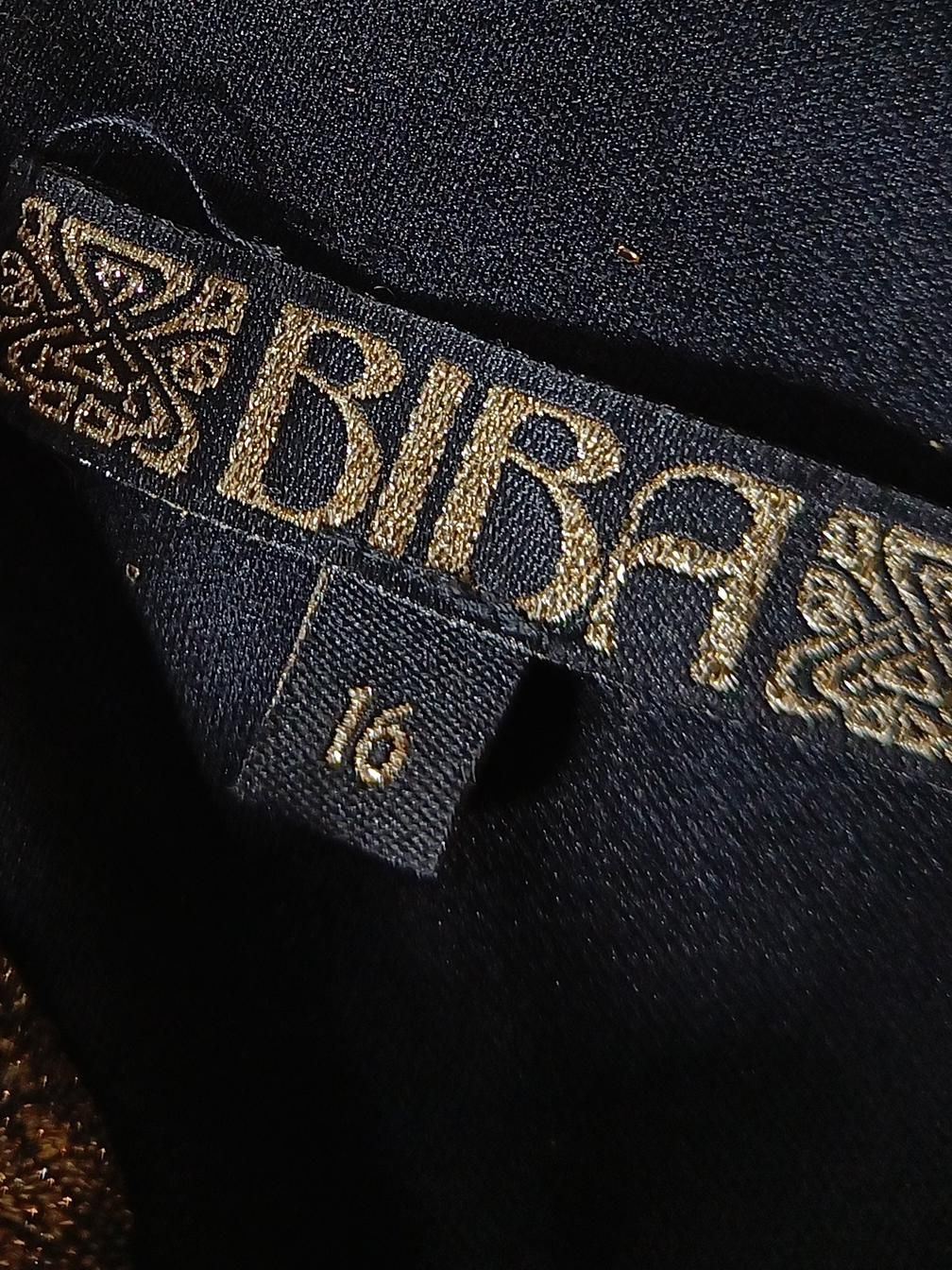 BIBA Maxi Dress UK16 in Gold - Image 5