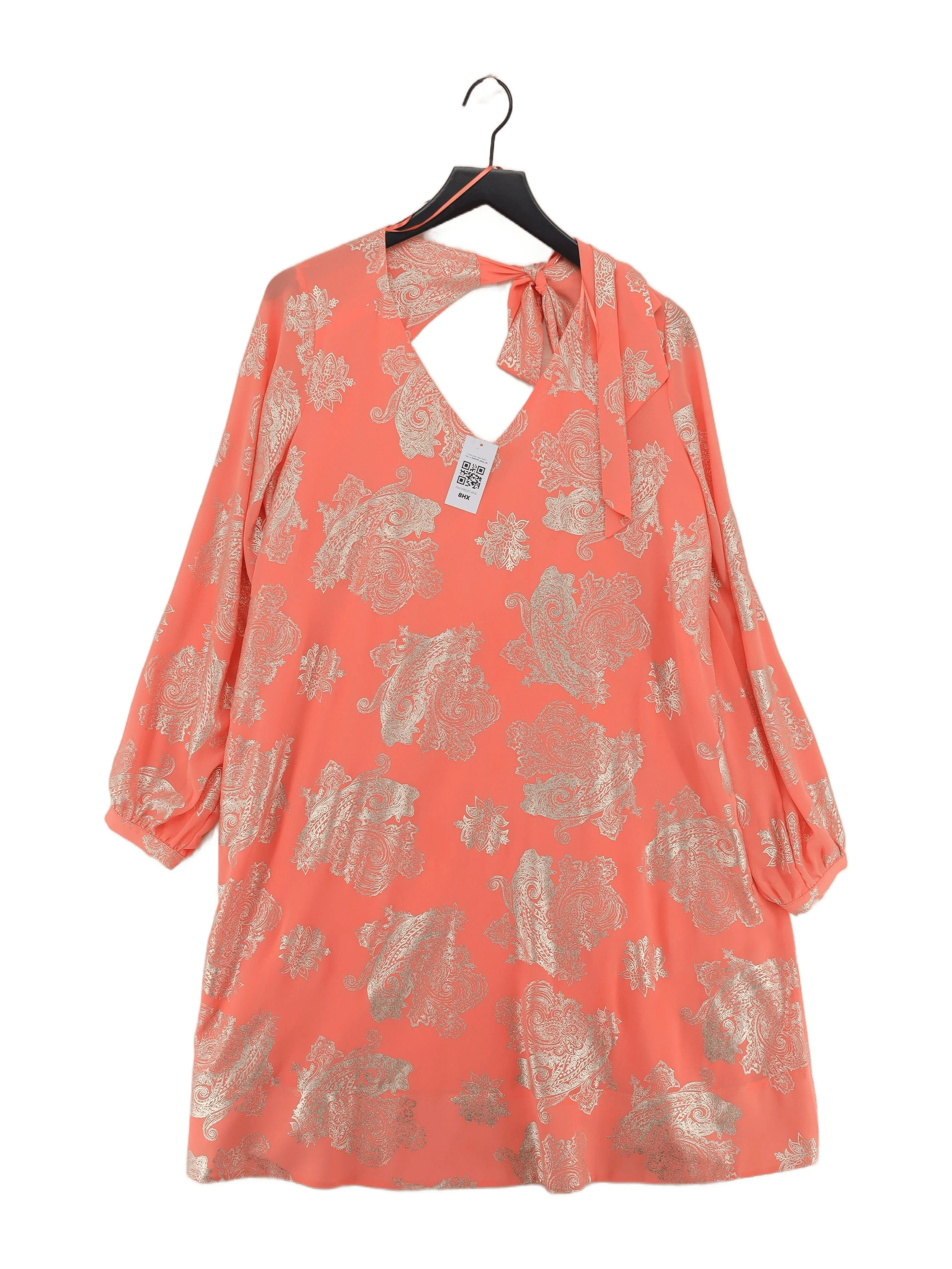 BIBA Mini Dress UK16 in Orange