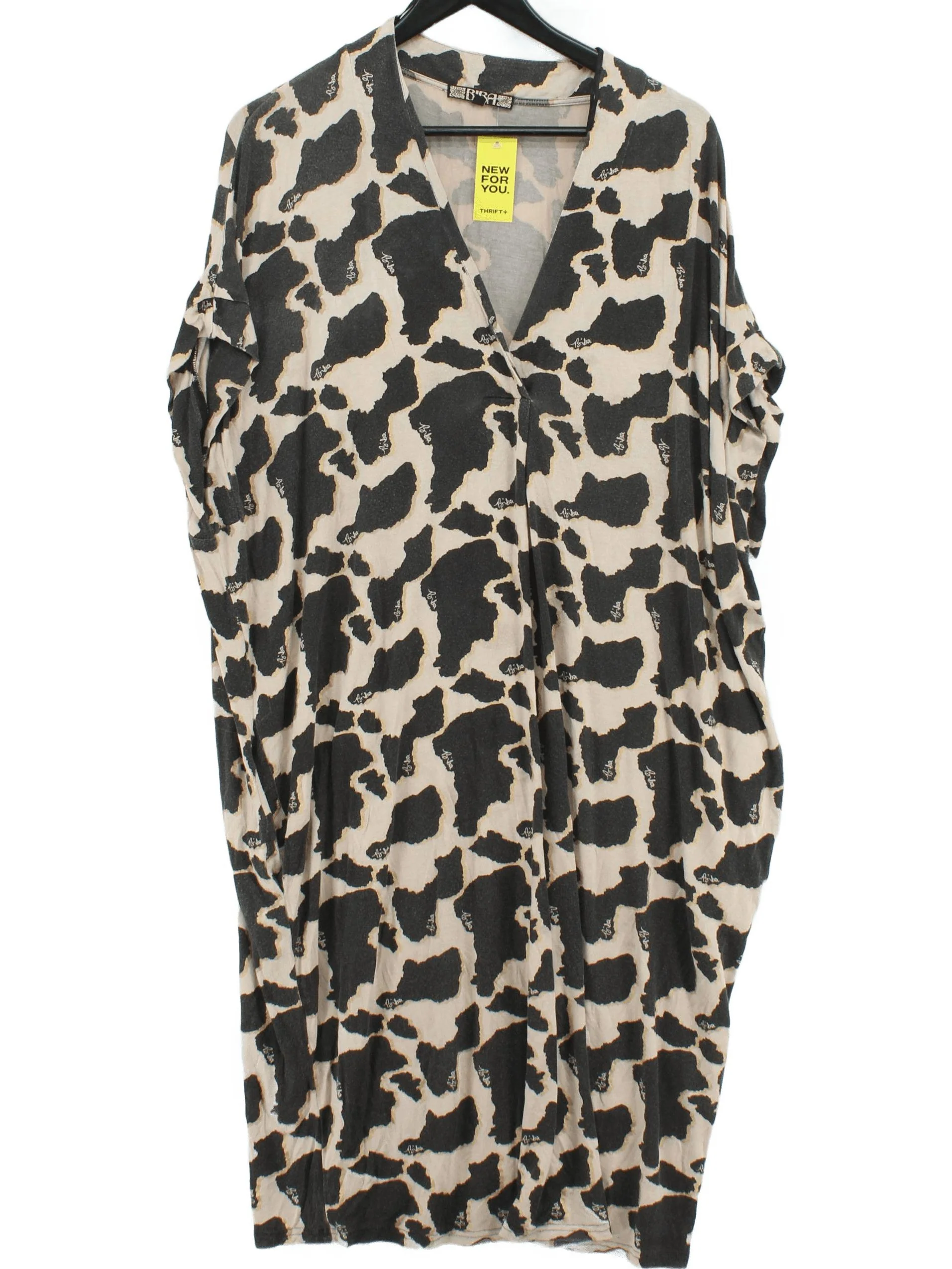BIBA T-Shirt Mini Dress UK18 in Multi