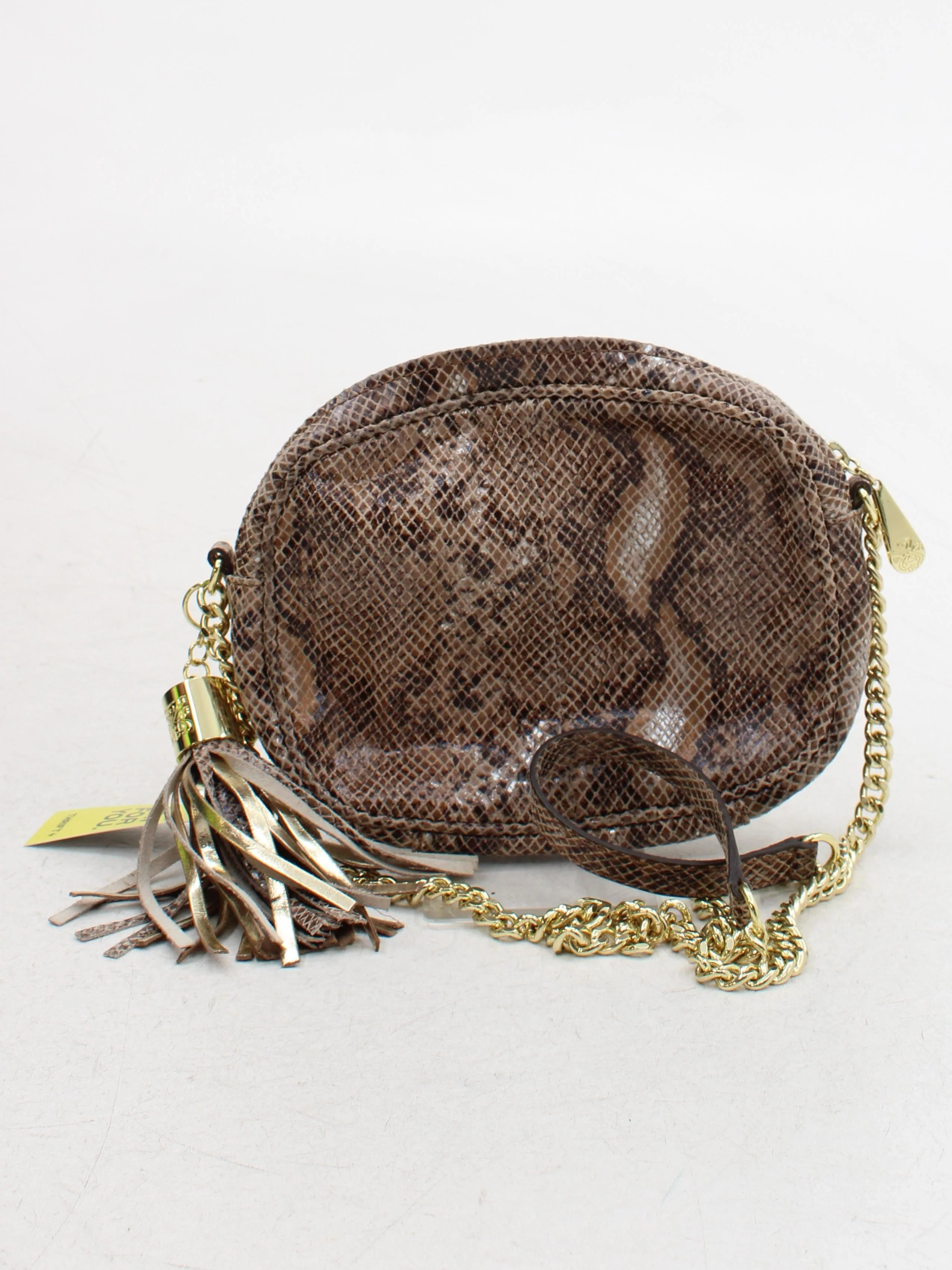 BIBA Women's Bag Brown Animal Print 100% Faux Leather Crossbody - Image 2