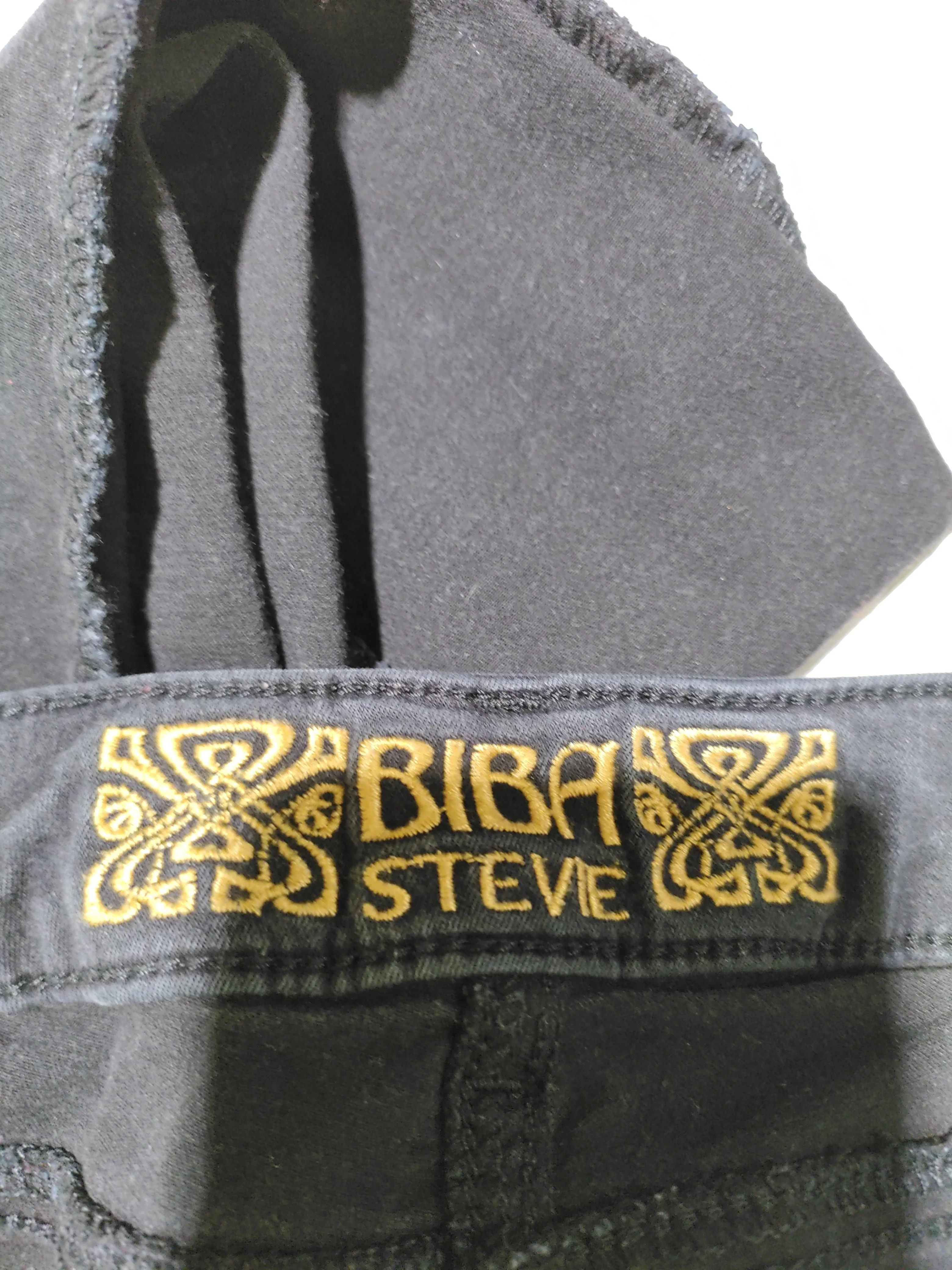 BIBA Women's Jeans UK 10 Black 100% Cotton Skinny - Image 6