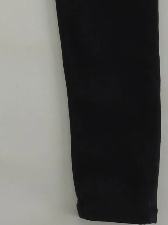 BIBA Women's Trousers W 30 in Black Cotton with Polyester, Elastane Skinny Chino - Image 4