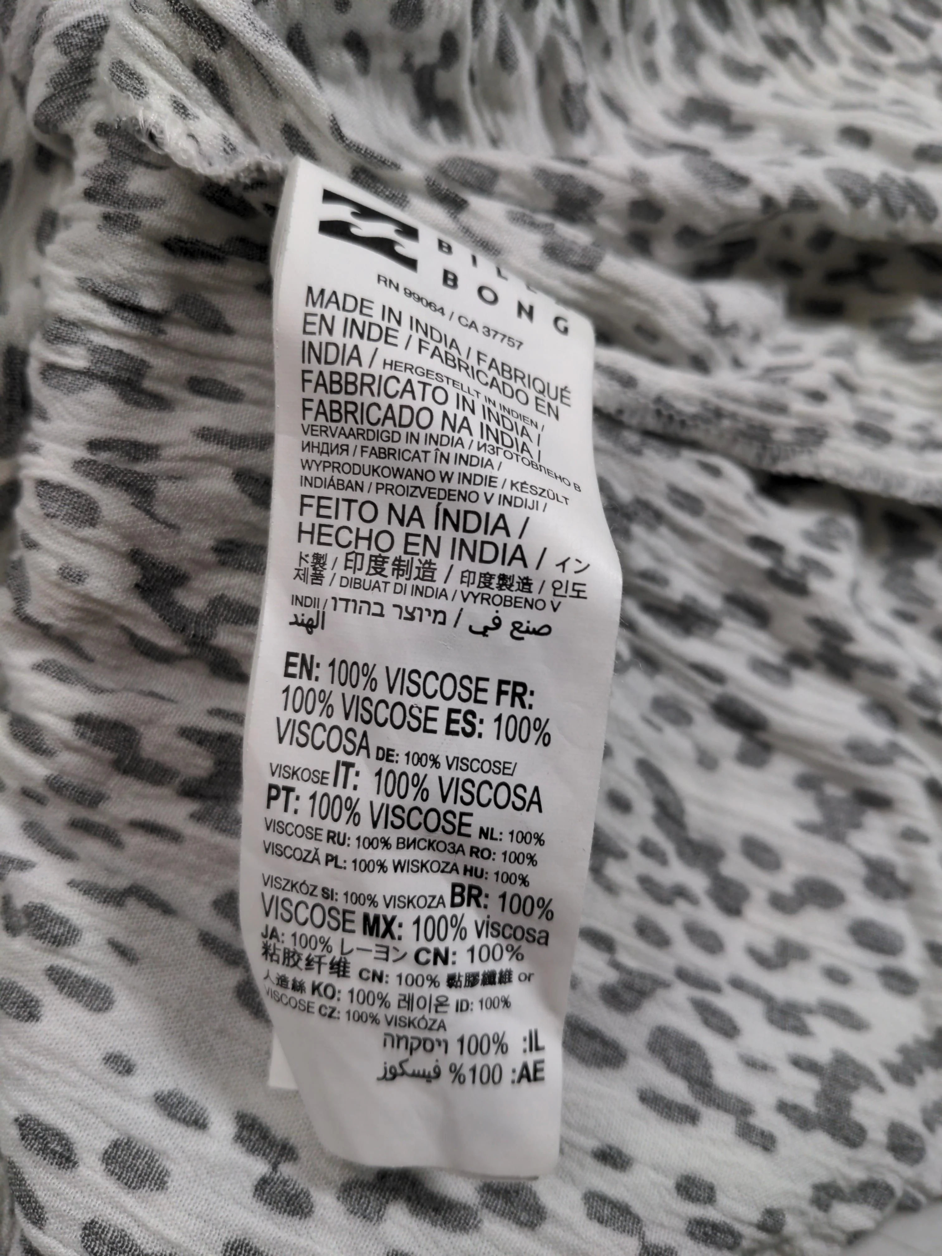 Billabong A-Line Midi Dress M in White - Image 6