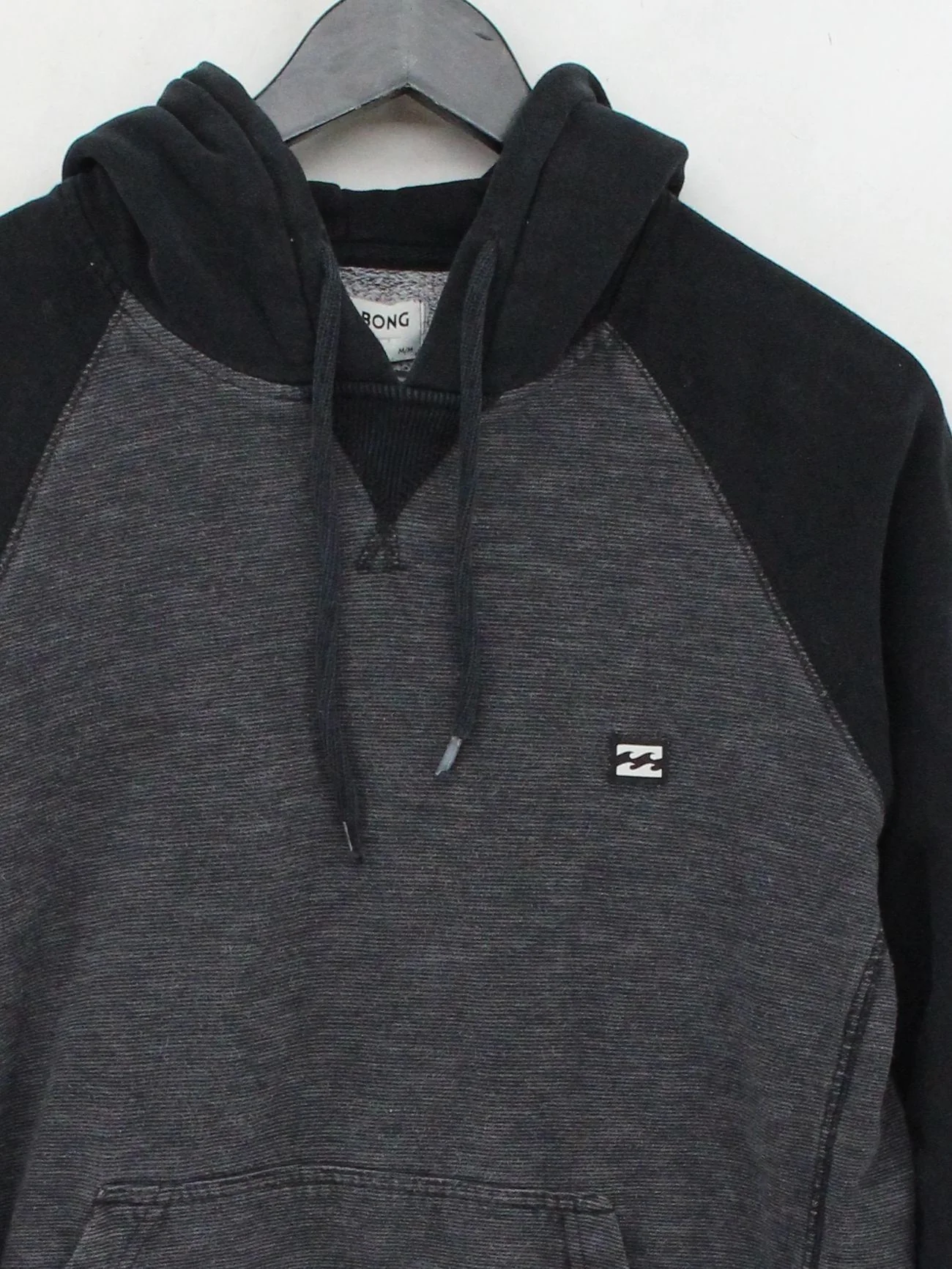 Billabong Men's Hoodie M Multi Cotton with Polyester Pullover - Image 3