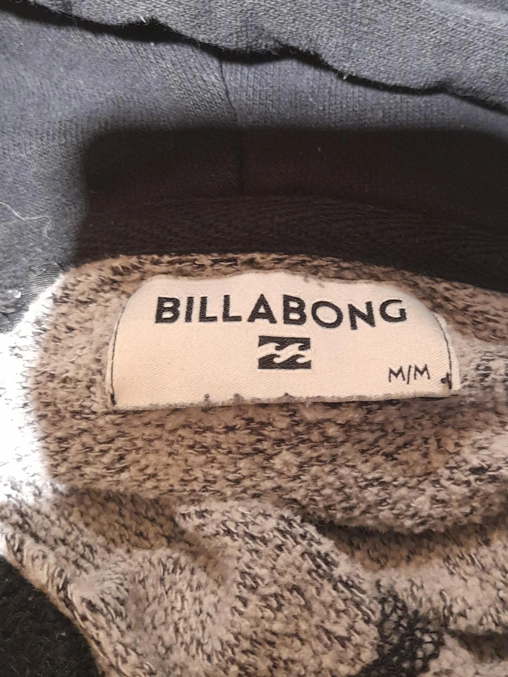 Billabong Men's Hoodie M Multi Cotton with Polyester Pullover - Image 6