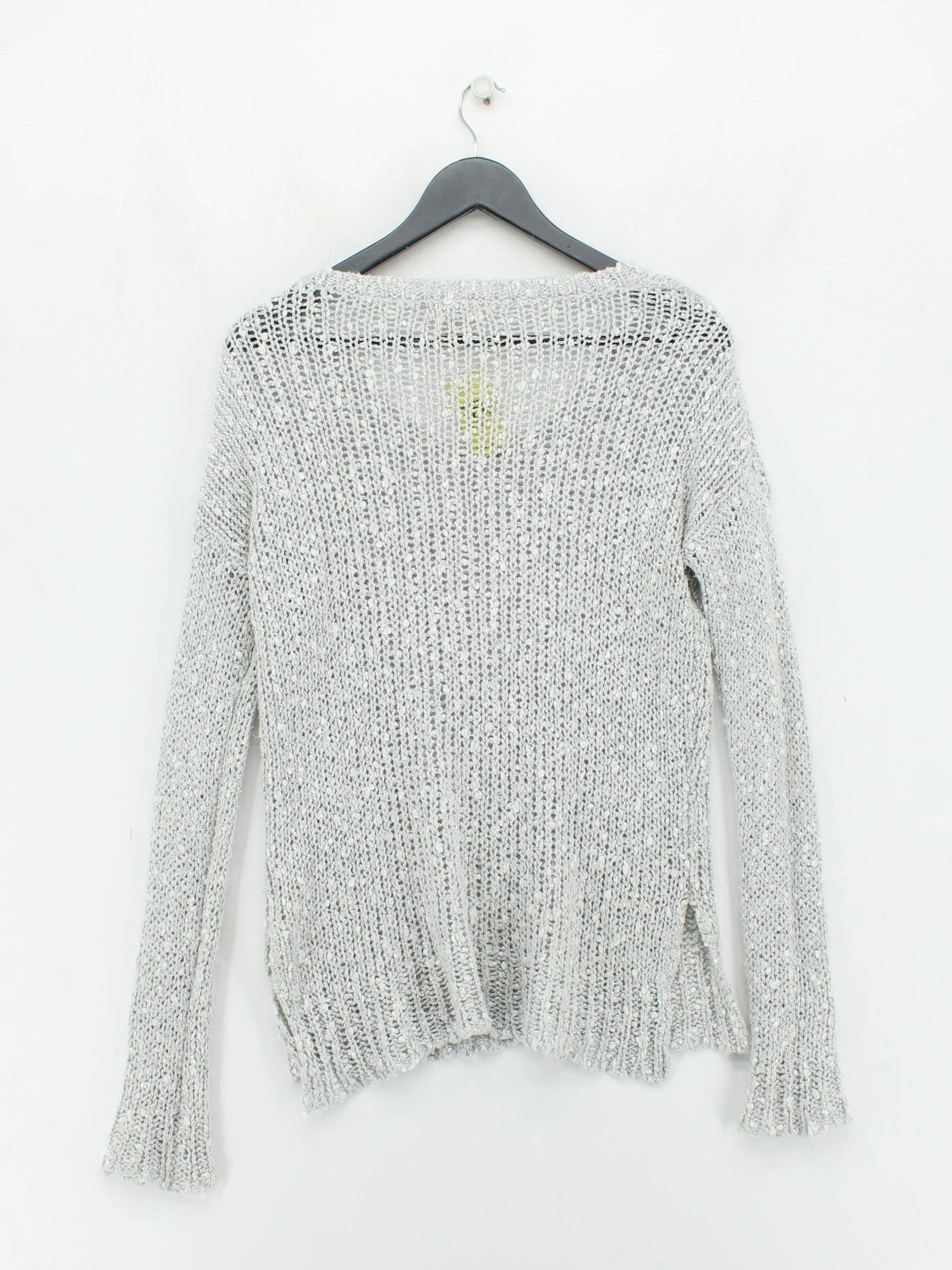 Billabong Women's Jumper XS Grey Acrylic with Polyester Round Neck Pullover - Image 2