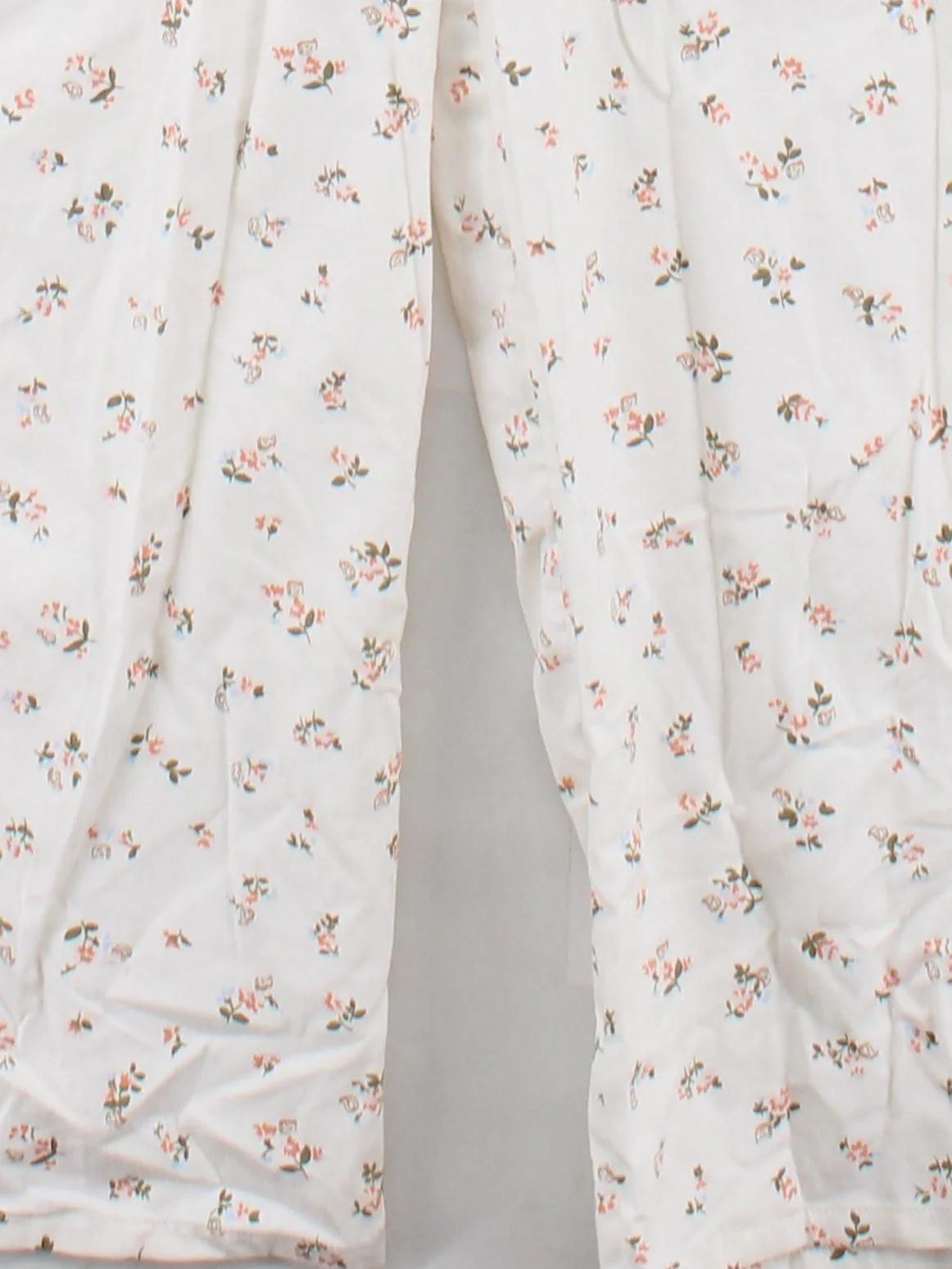 Billabong Women's Jumpsuit S White Floral 100% Cotton Straight Jumpsuit - Image 4