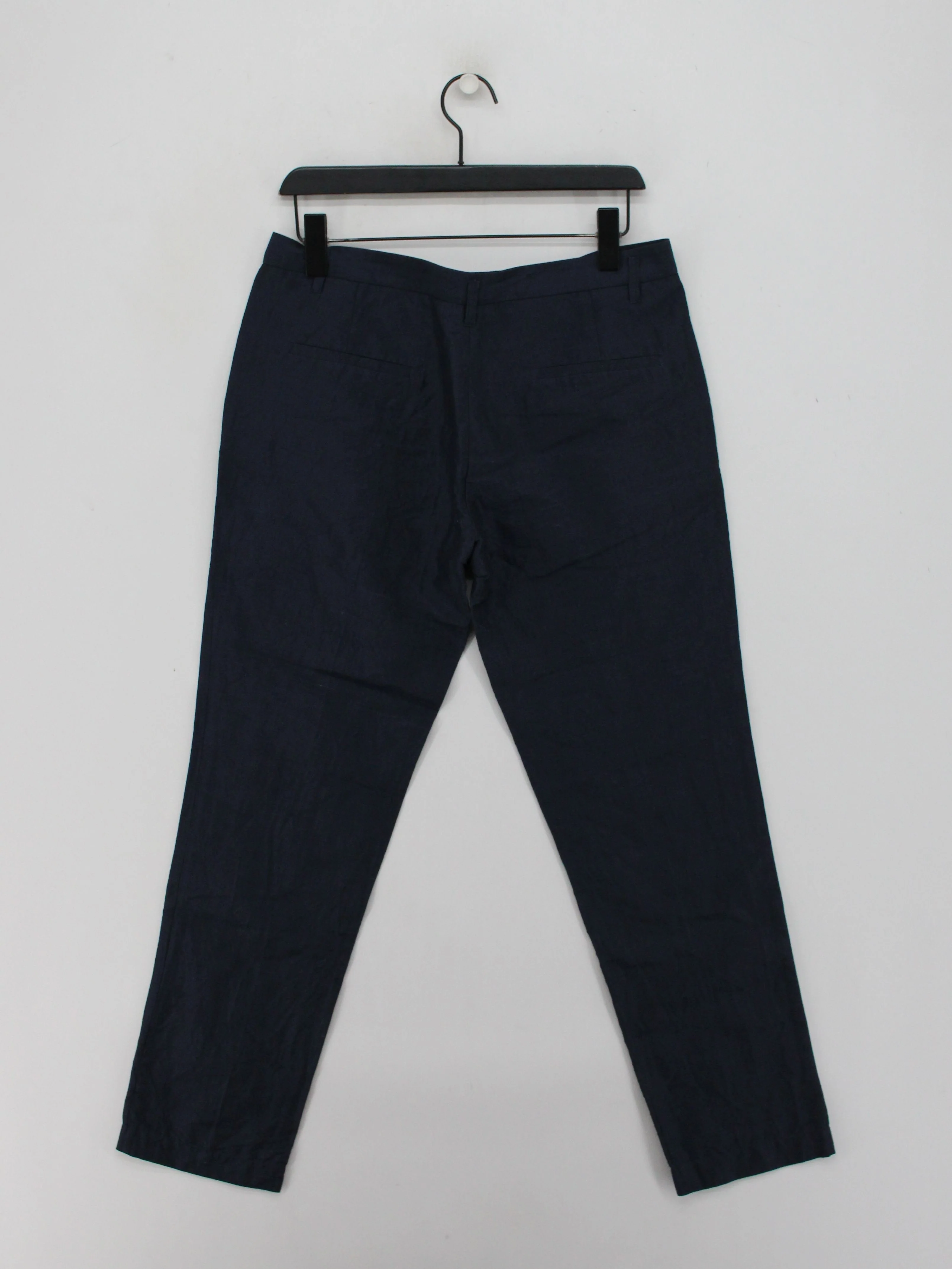 Bimba Y Lola Men's Trousers M Blue Other with Cotton Tapered Chino - Image 2