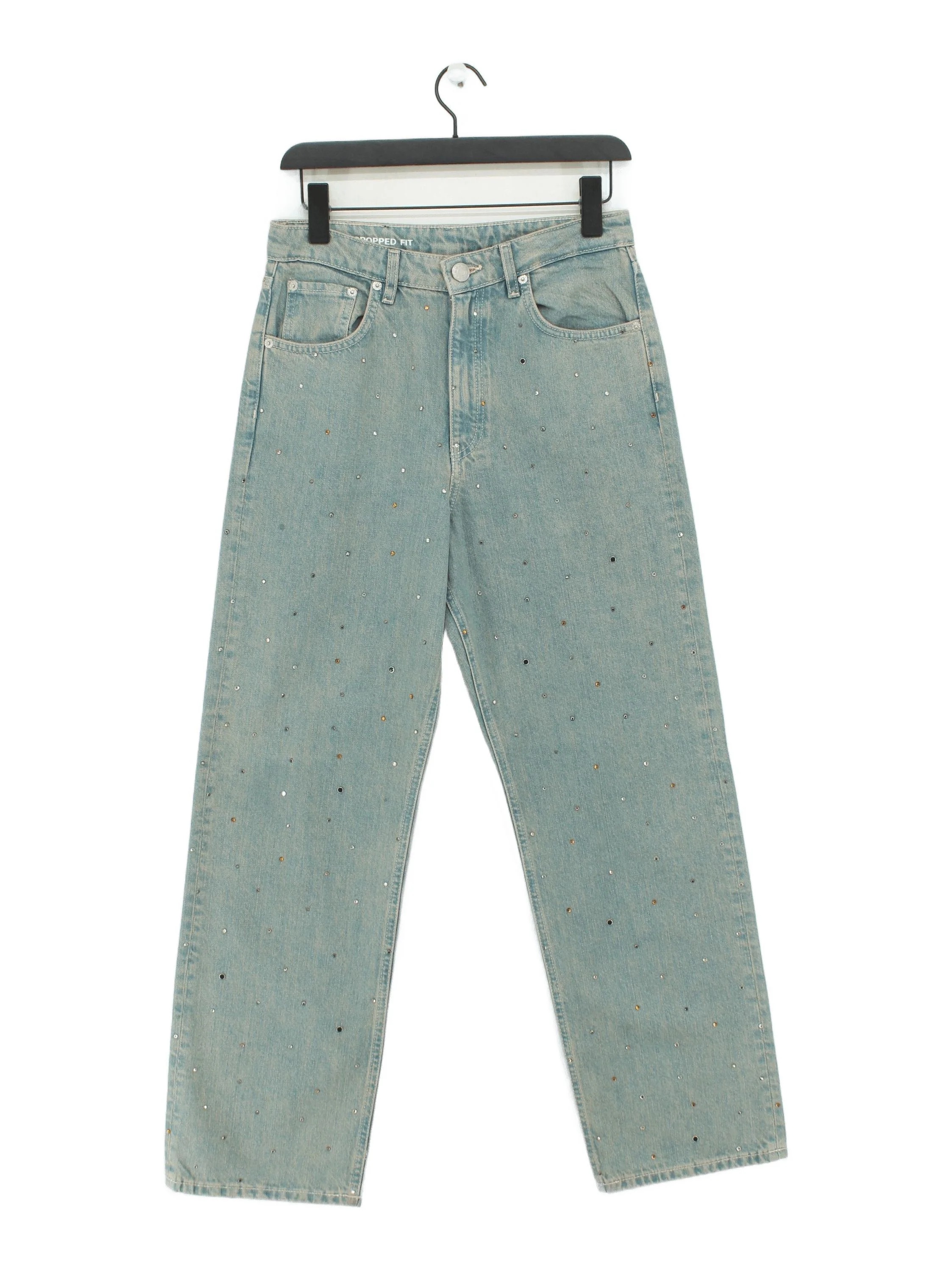Bimba Y Lola Women's Jeans W 36 in Blue 100% Cotton Straight
