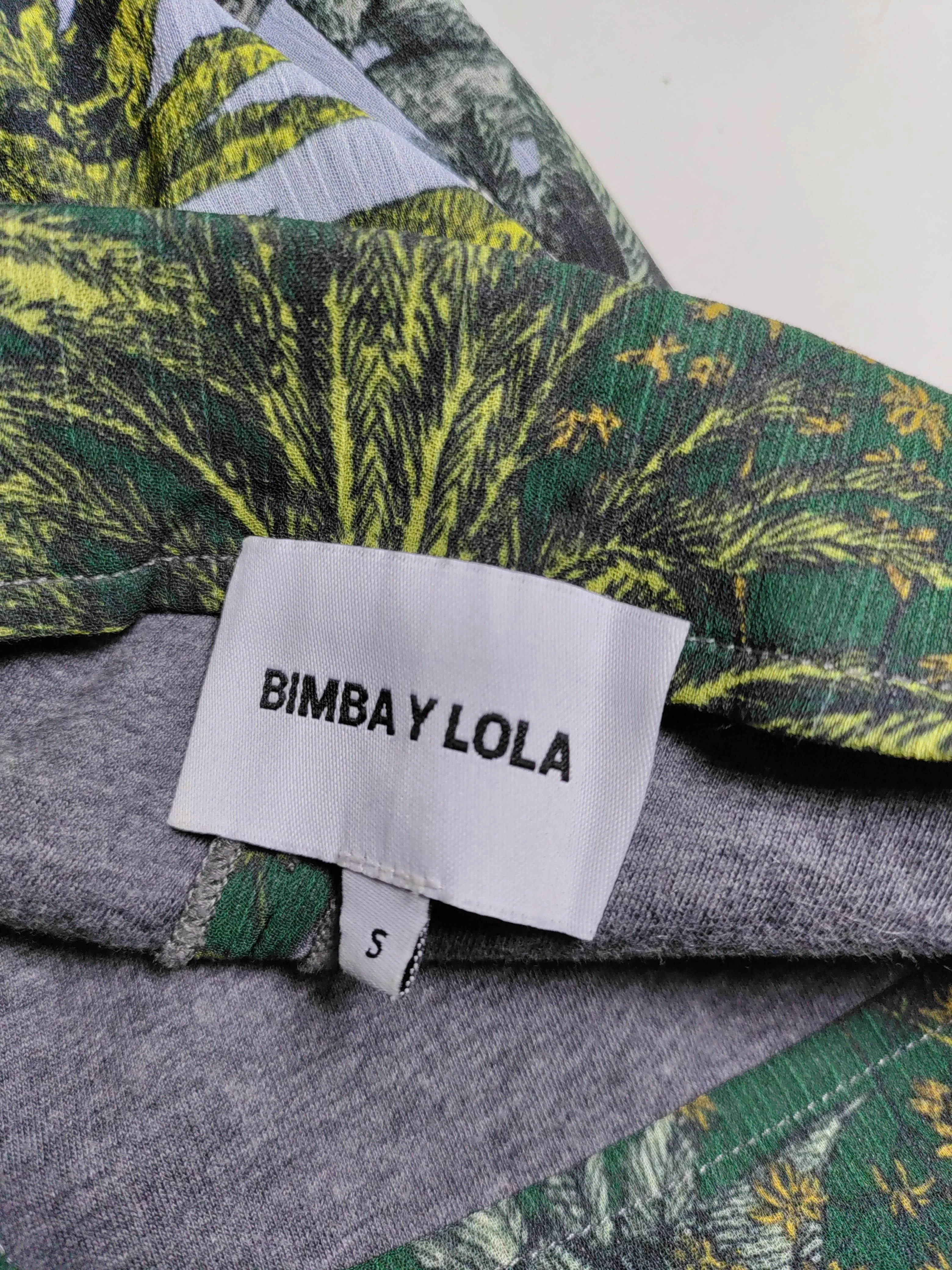 Bimba Y Lola Women's Midi Skirt UK 8 Green 100% Other Midi Straight & Pencil - Image 5
