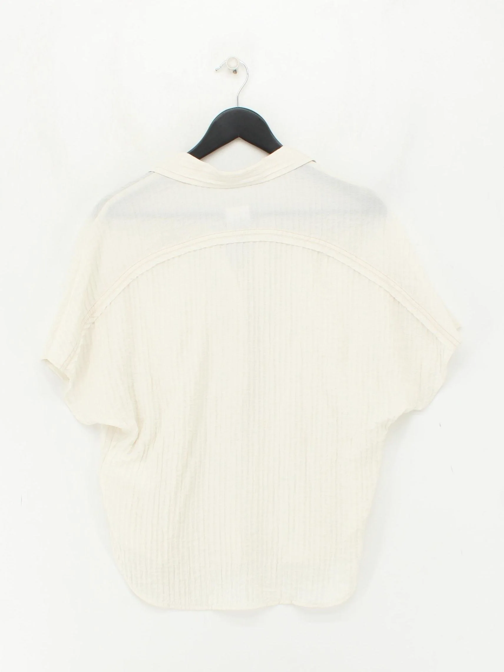 Bimba Y Lola Women's Shirt M Cream Viscose with Polyamide Basic - Image 2