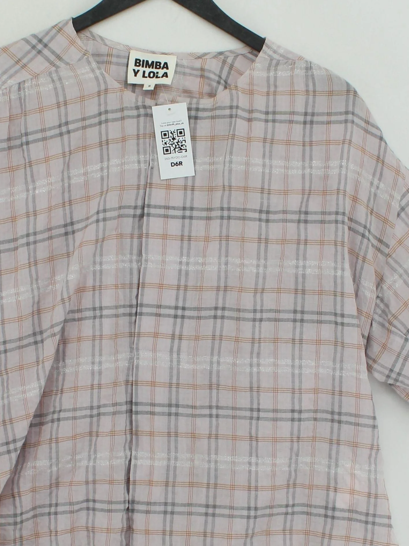 Bimba Y Lola Women's Shirt S Multi Cotton with Polyamide, Polyester Basic - Image 3