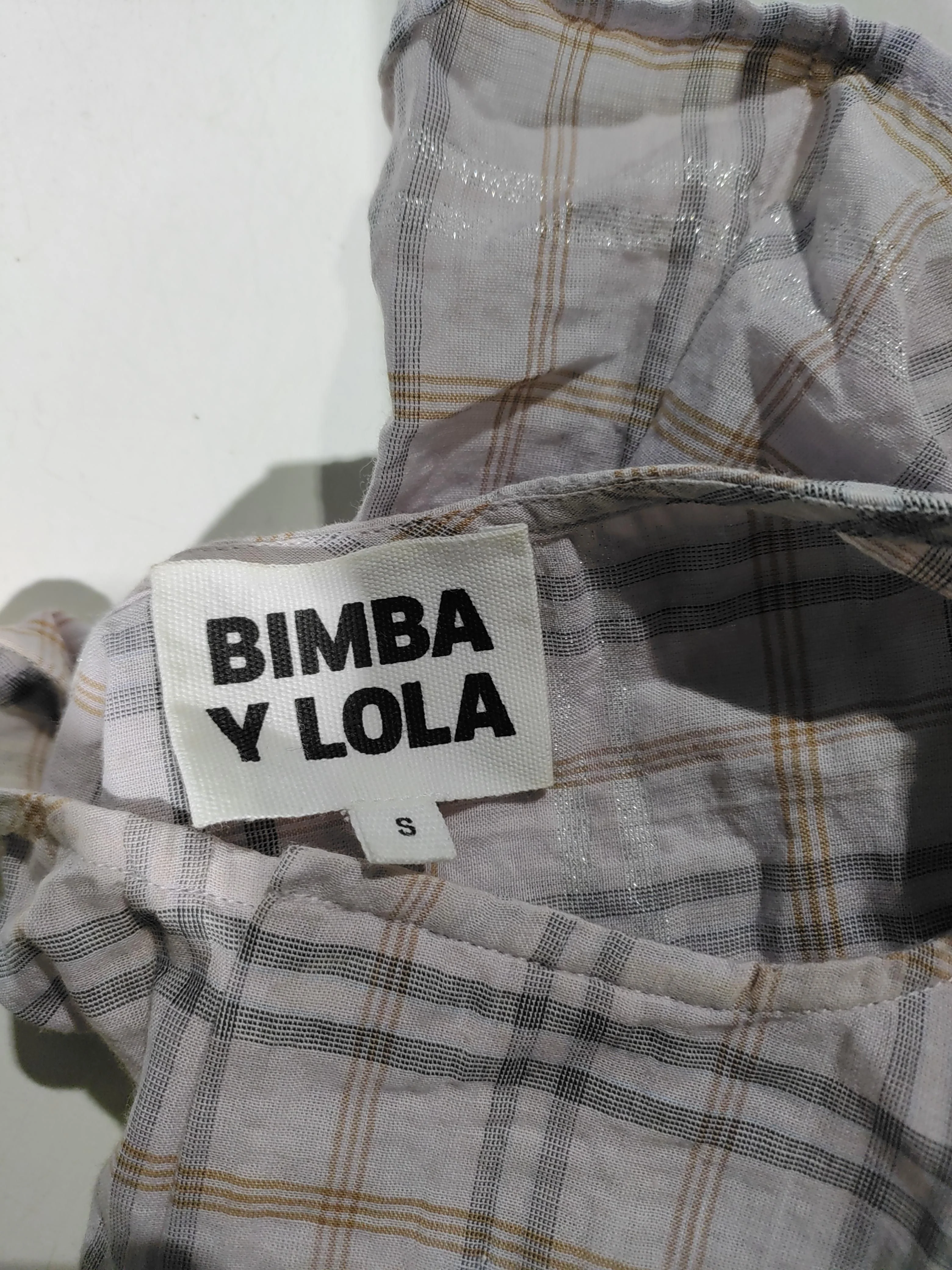 Bimba Y Lola Women's Shirt S Multi Cotton with Polyamide, Polyester Basic - Image 5