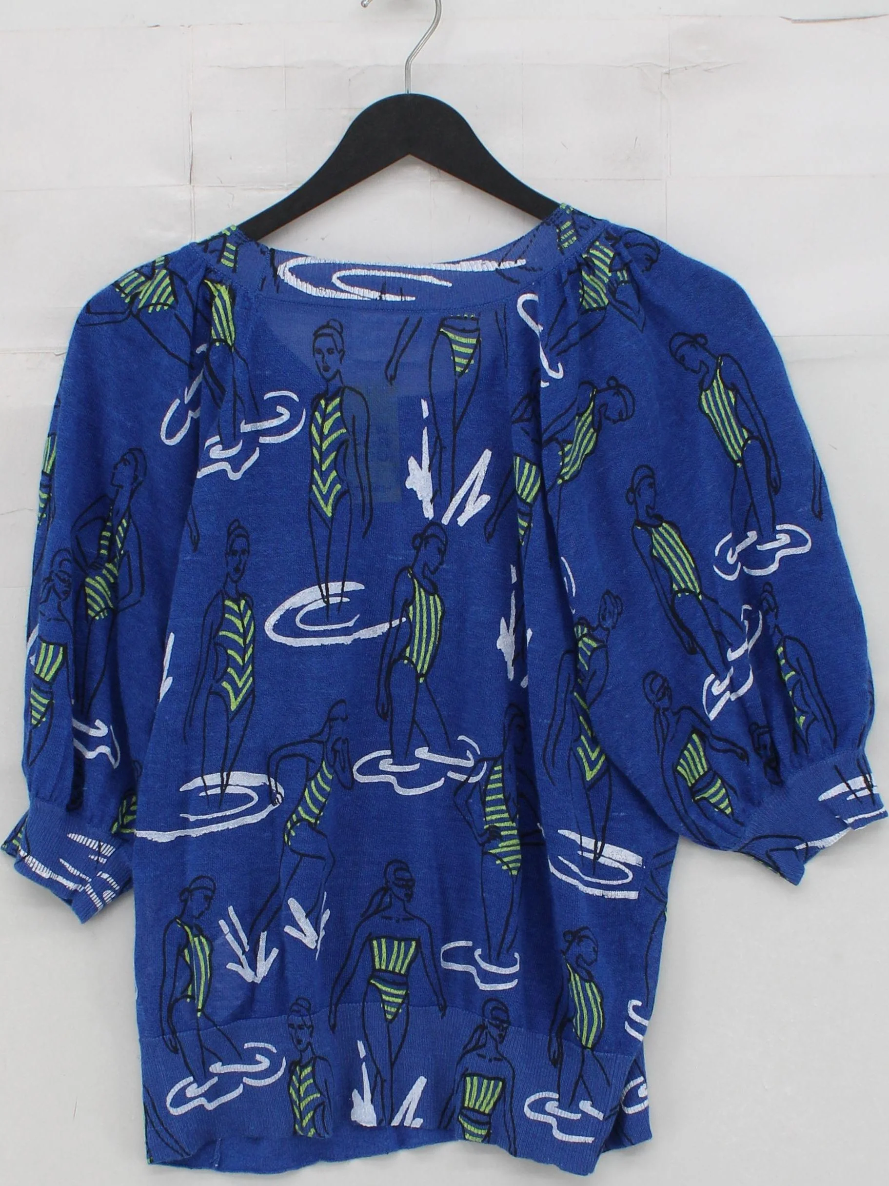 Bimba Y Lola Women's Top S Blue Other with Viscose Basic - Image 2