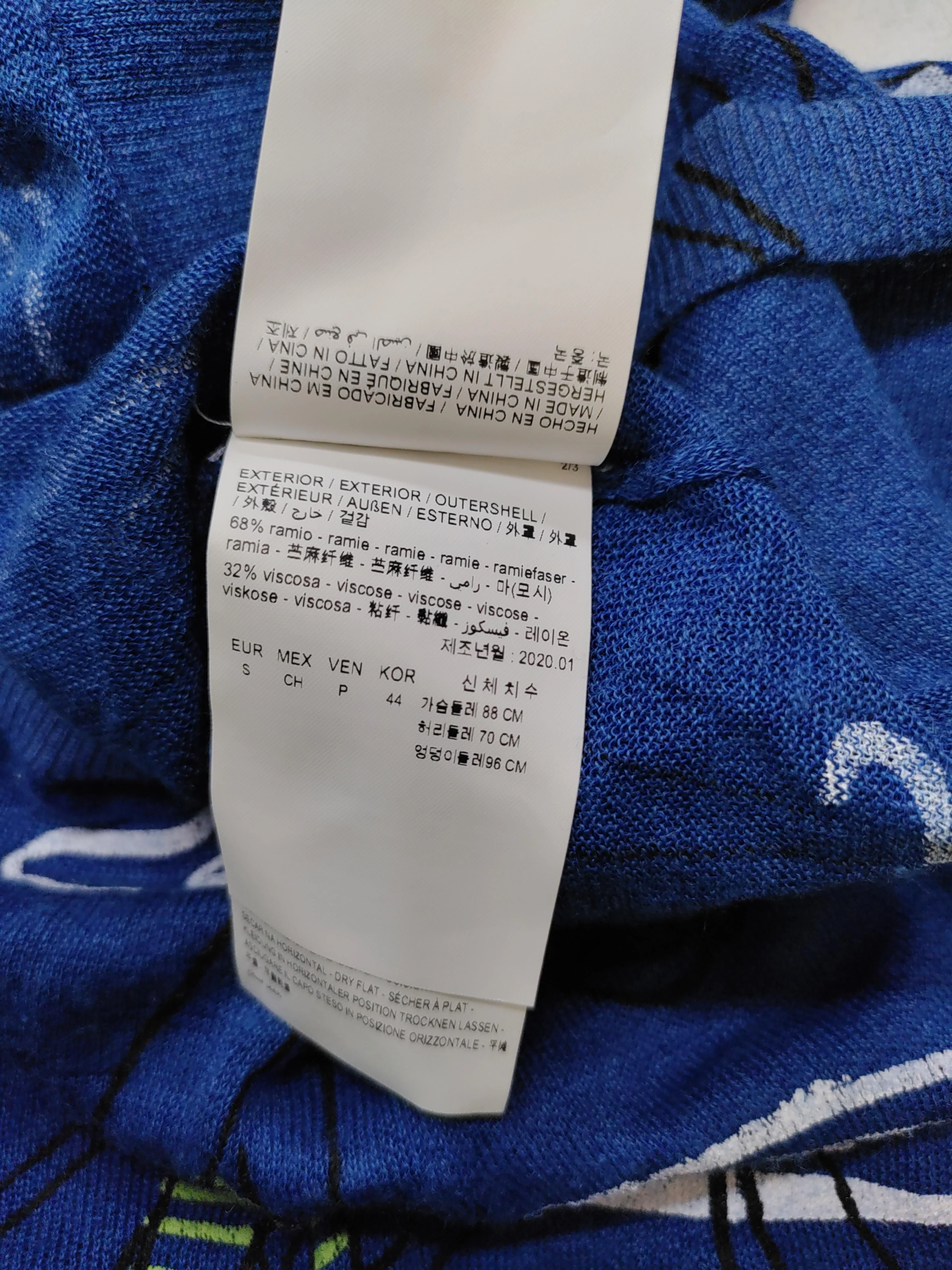 Bimba Y Lola Women's Top S Blue Other with Viscose Basic - Image 6