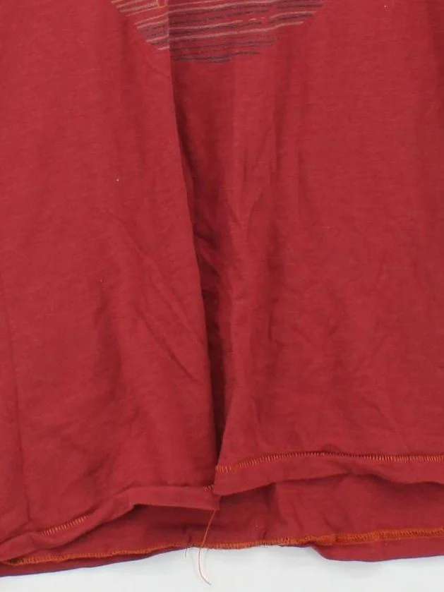 Birdie Men's T-Shirt Chest: 54 in Red Graphic 100% Cotton Basic - Image 4