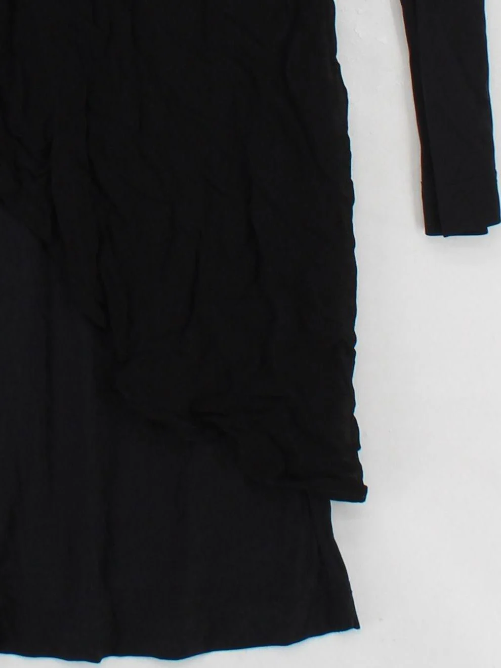 Bitte Kai Rand Women's Top S Black 100% Viscose Long Sleeve Round Neck Tunic - Image 4
