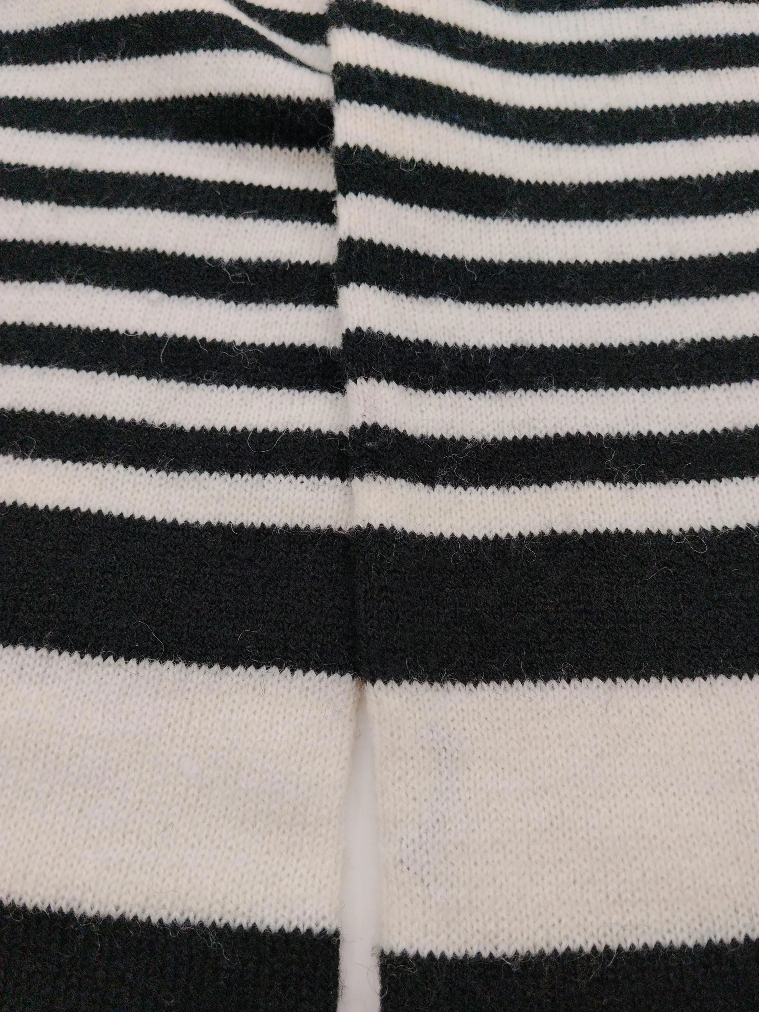 Black Chocoolate Men's Scarf Multi Striped Acrylic with Wool Scarf - Image 4