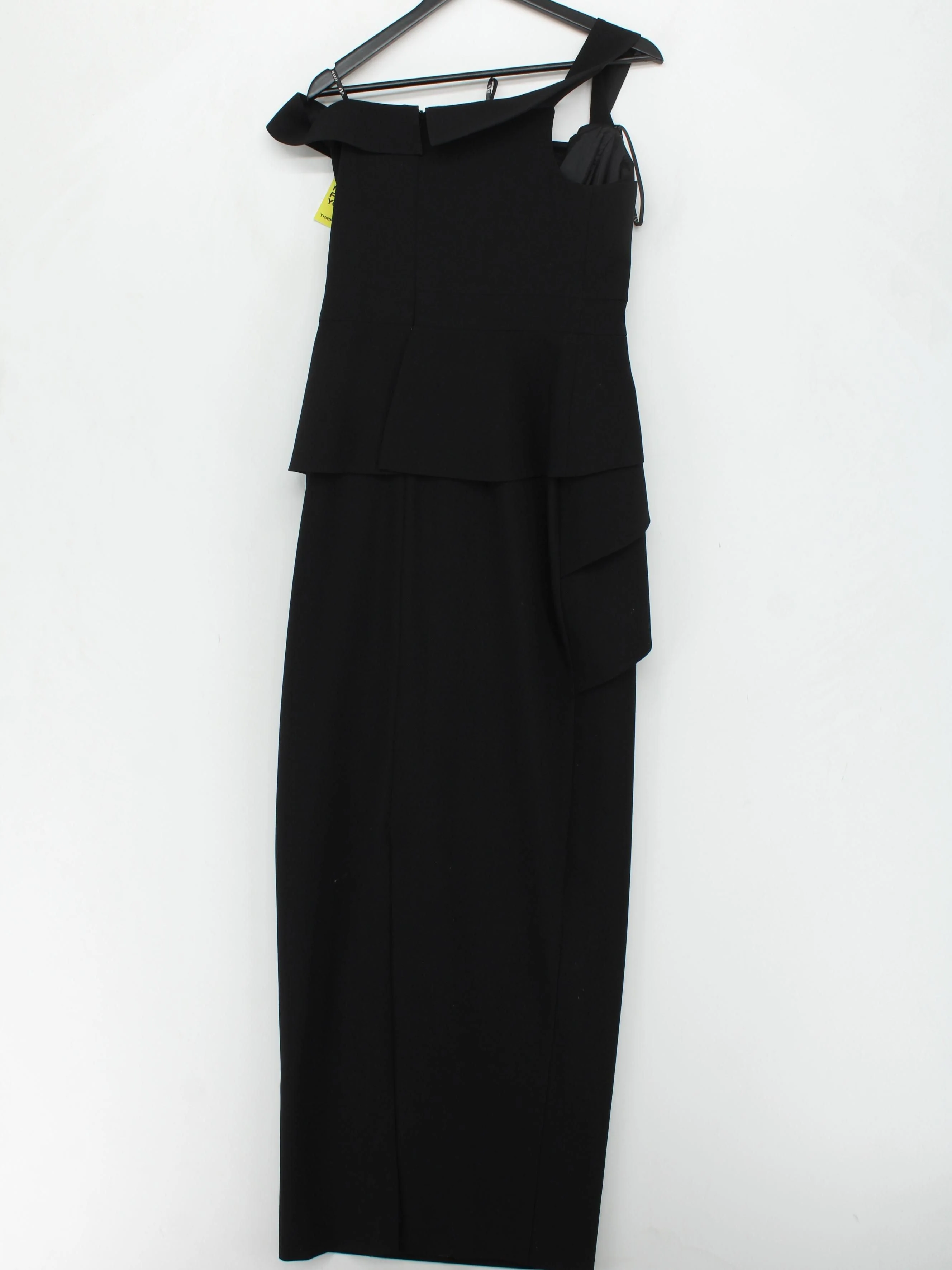 Black Halo Bodycon Midi Dress UK12 in Black - Image 2