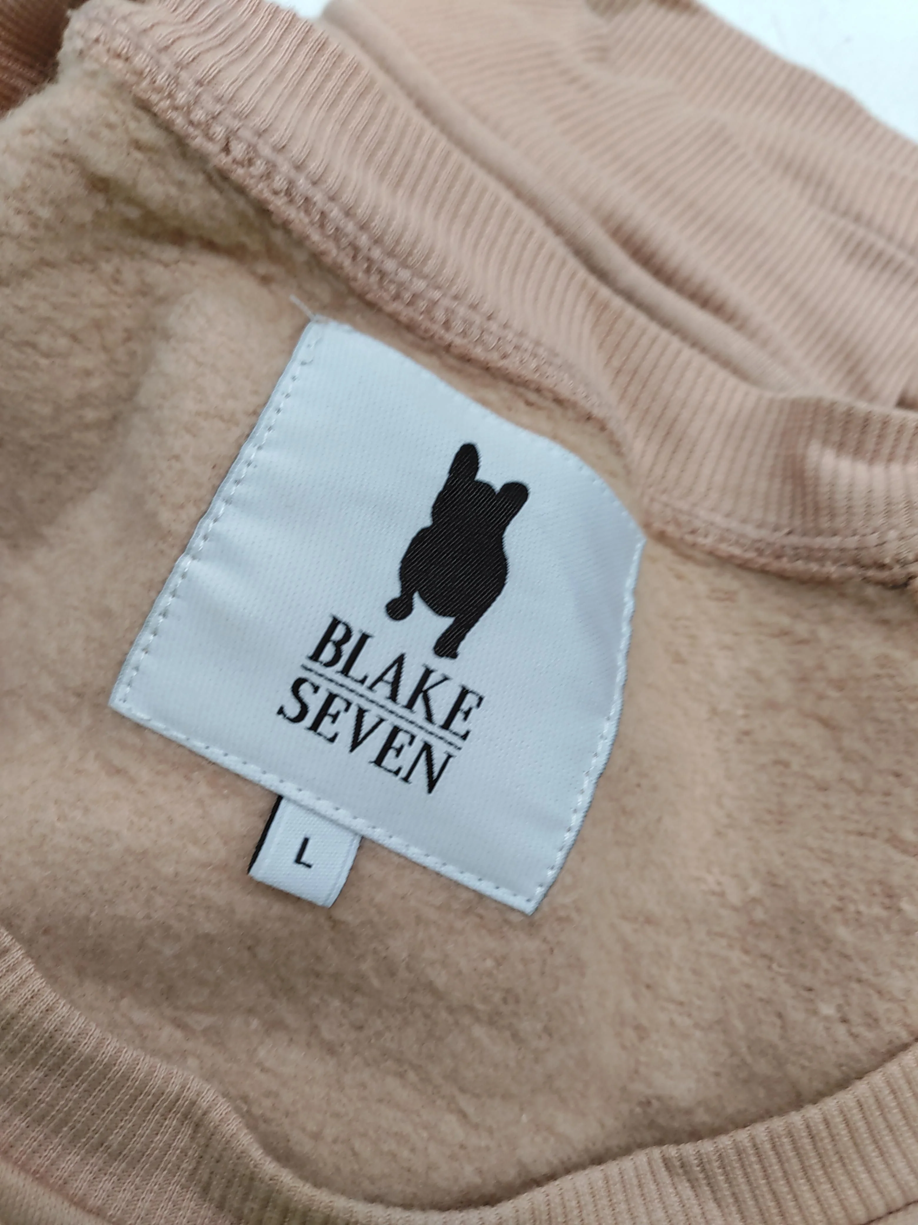 Blake Seven Women's Hoodie L Tan Graphic Polyester with Cotton Pullover - Image 7