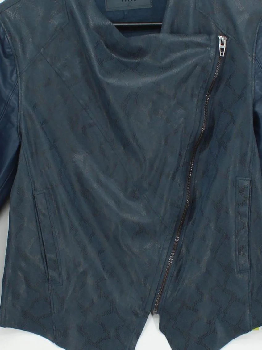 blanknyc Motorcycle Jacket jacket blue - Image 3