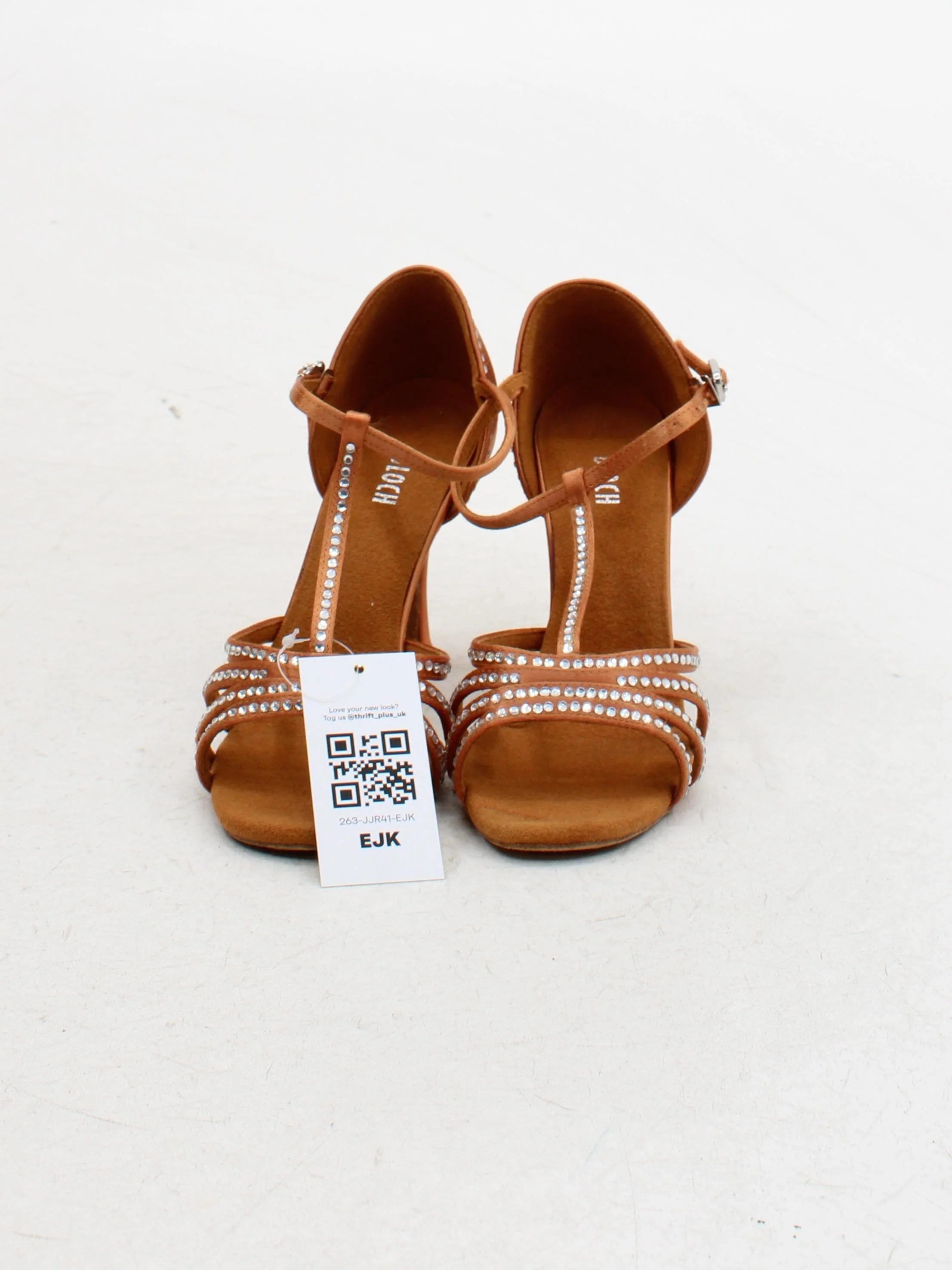 Bloch Women's Heels UK 5.5 Tan 100% Other Strappy - Image 2