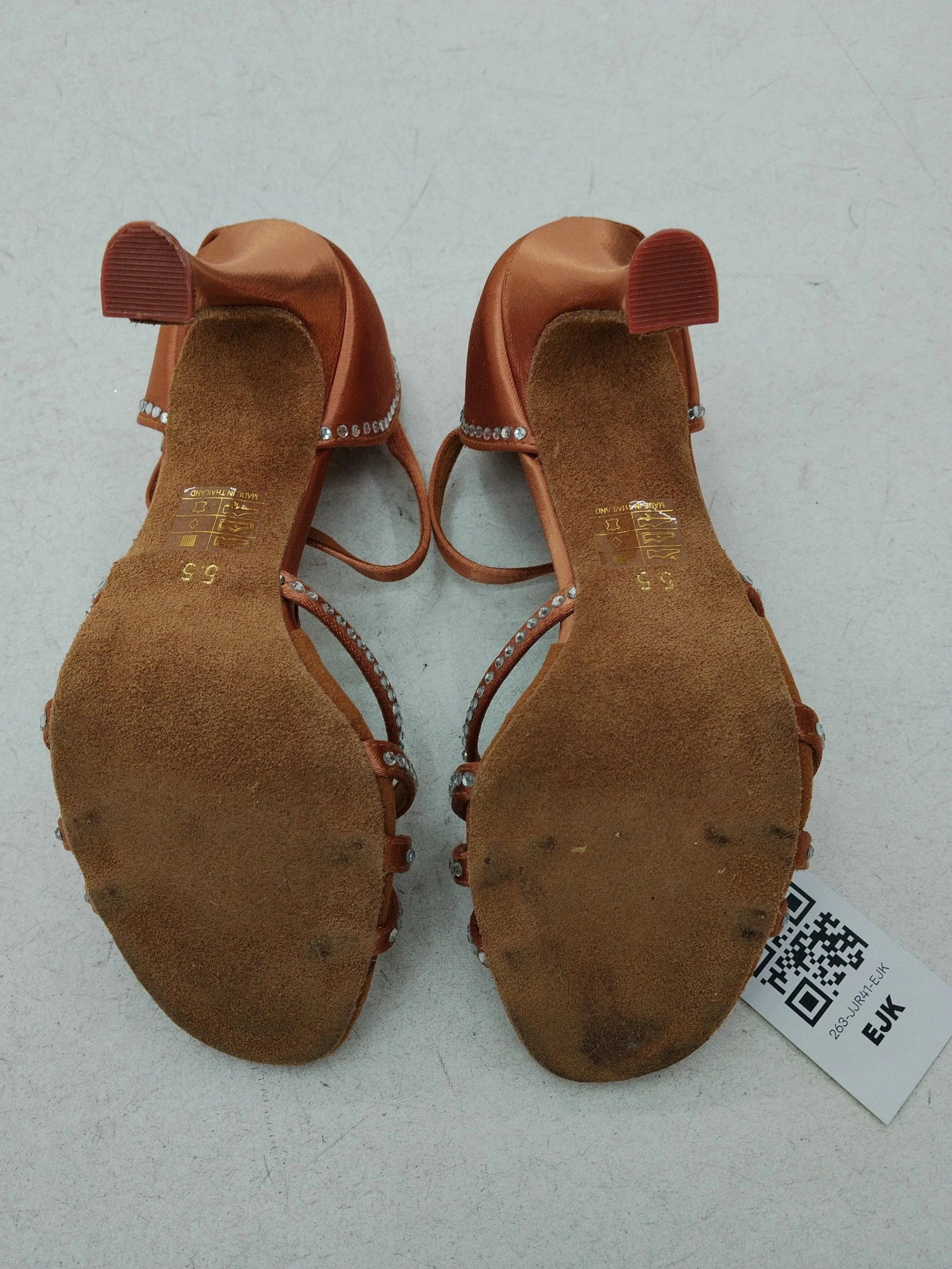 Bloch Women's Heels UK 5.5 Tan 100% Other Strappy - Image 7