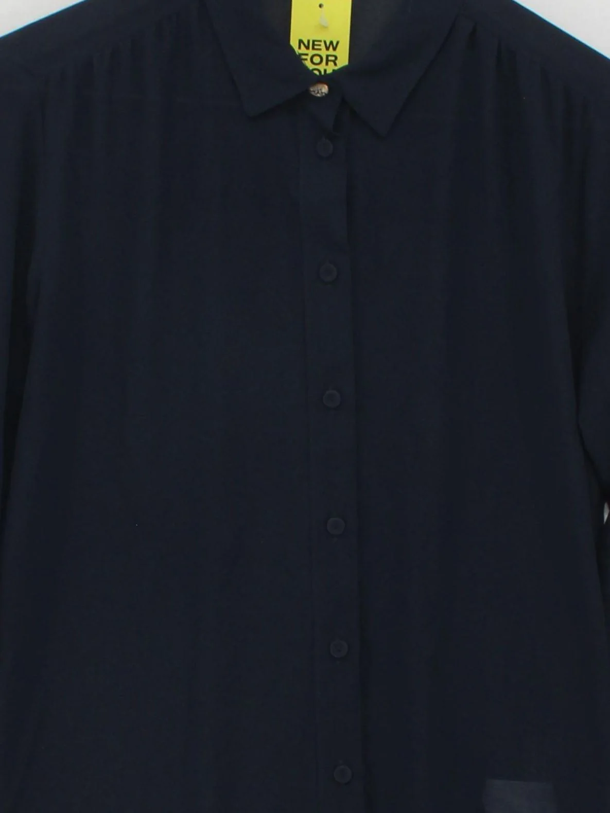 Blugirl Folies Women's Shirt UK 10 Blue 100% Polyester Basic - Image 3